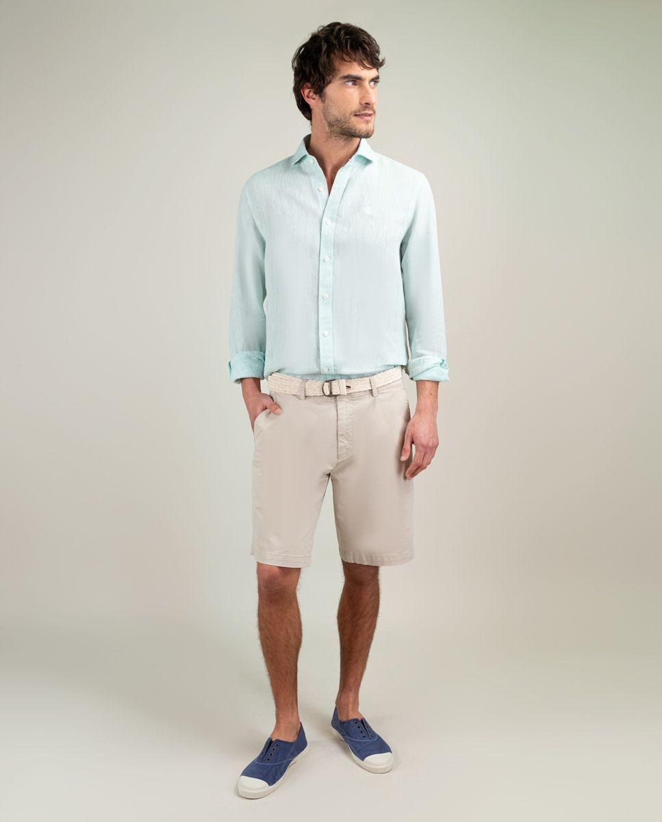 Bermuda Básica Beige HOMBRE PV 25-2