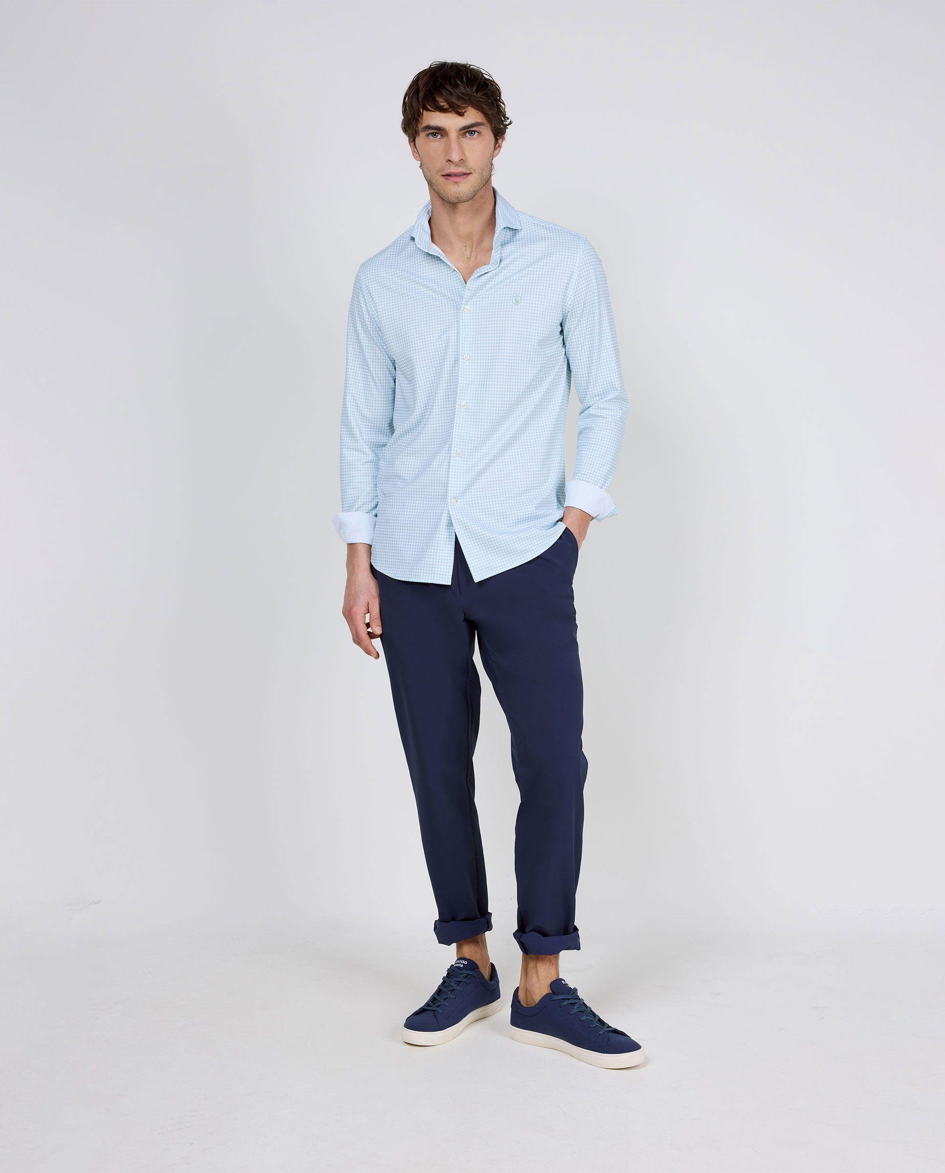 Camisa Sepiia Cuadro Vichy Verde HOMBRE PV 26-0