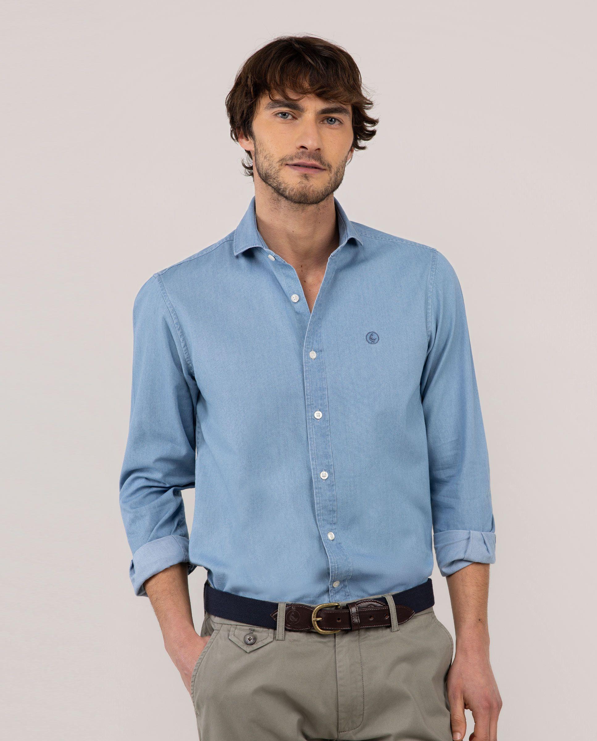 Camisa Denim Índigo HOMBRE PV 26-0