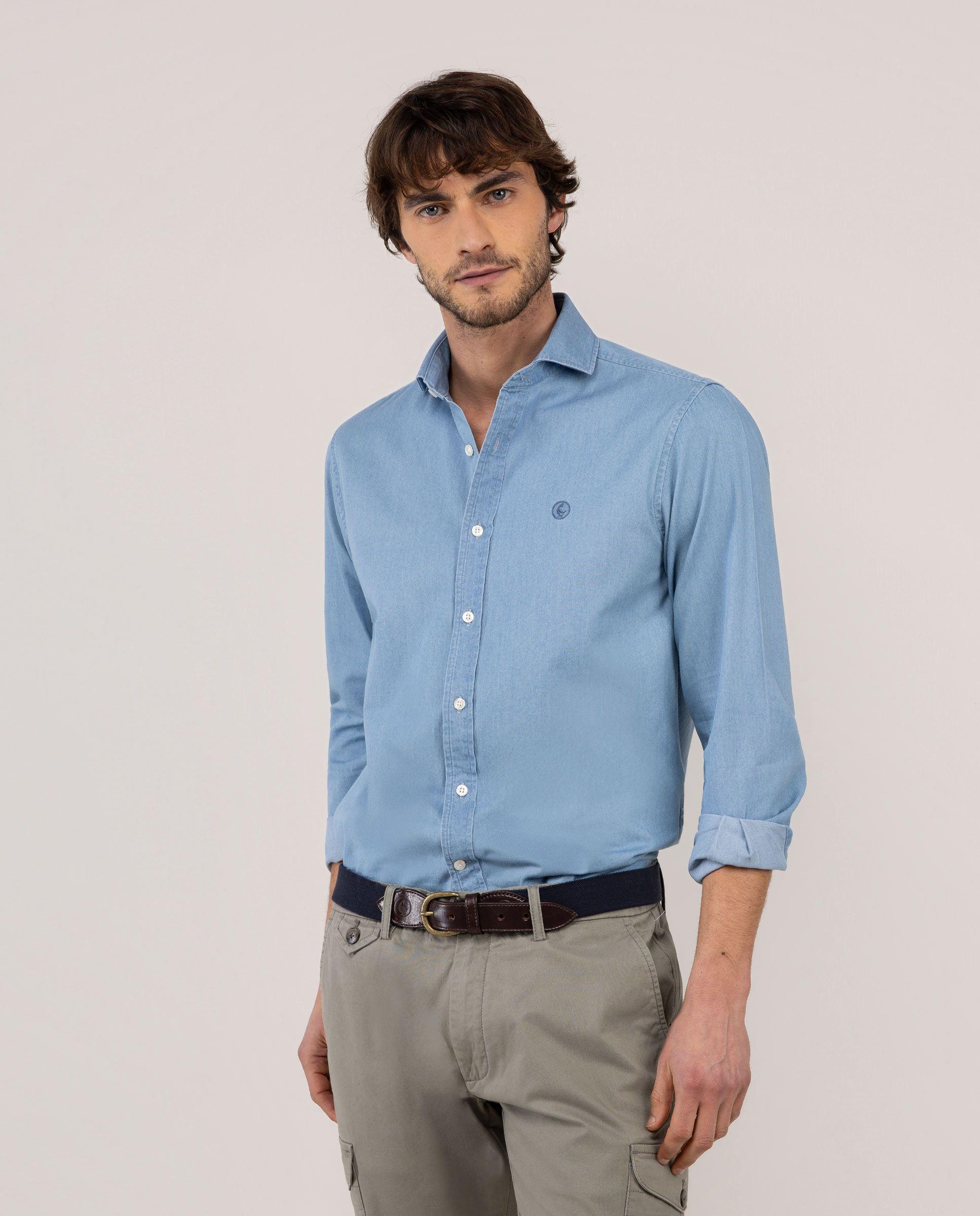 Camisa Denim Índigo HOMBRE PV 26-1