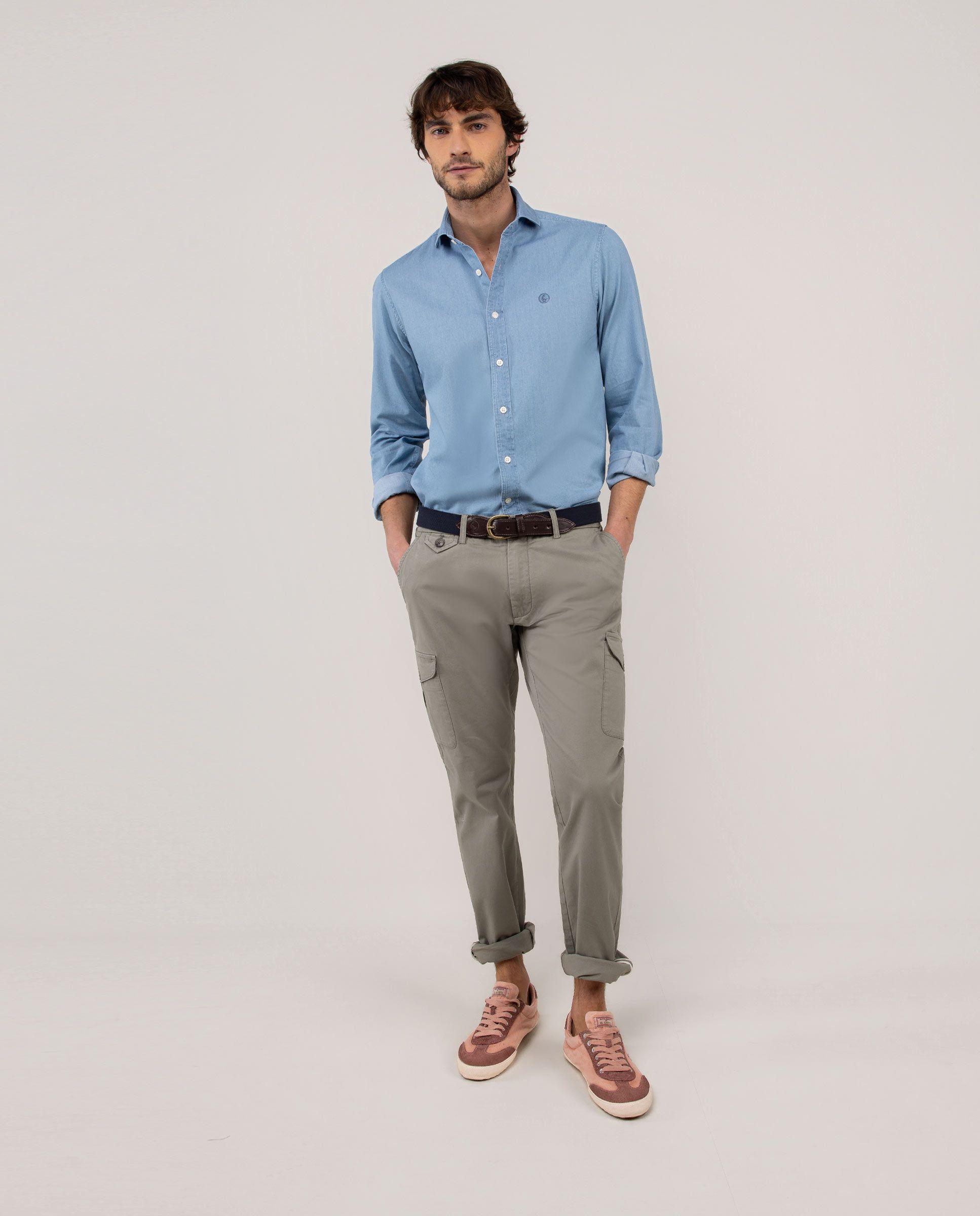 Camisa Denim Índigo HOMBRE PV 26-2