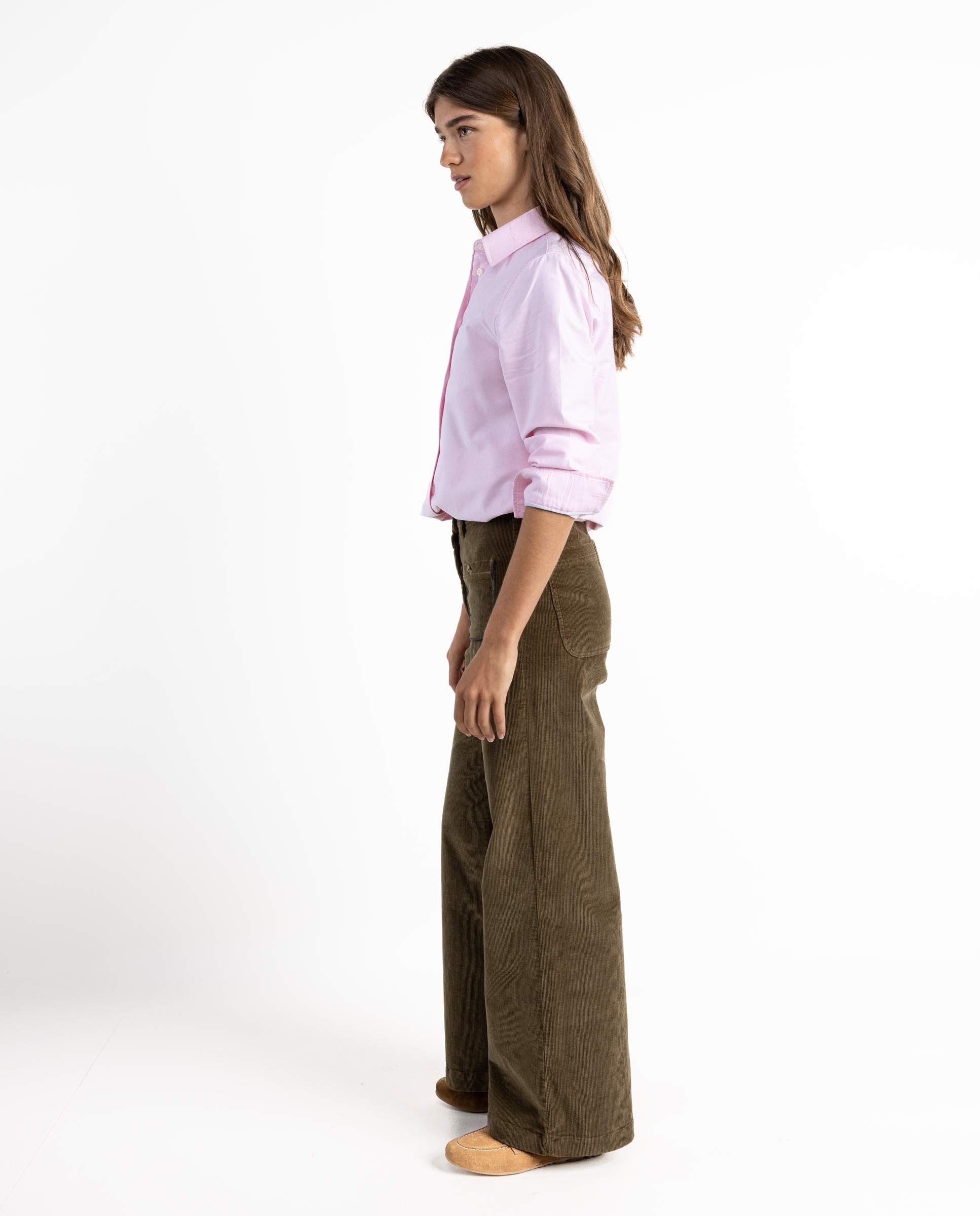 Camisa Oxford Rosa MUJER OI 25-2