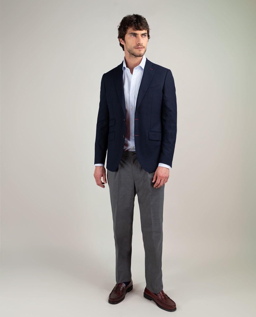 Americana Coordinada Estructura Marino Lavable HOMBRE PV 25-1