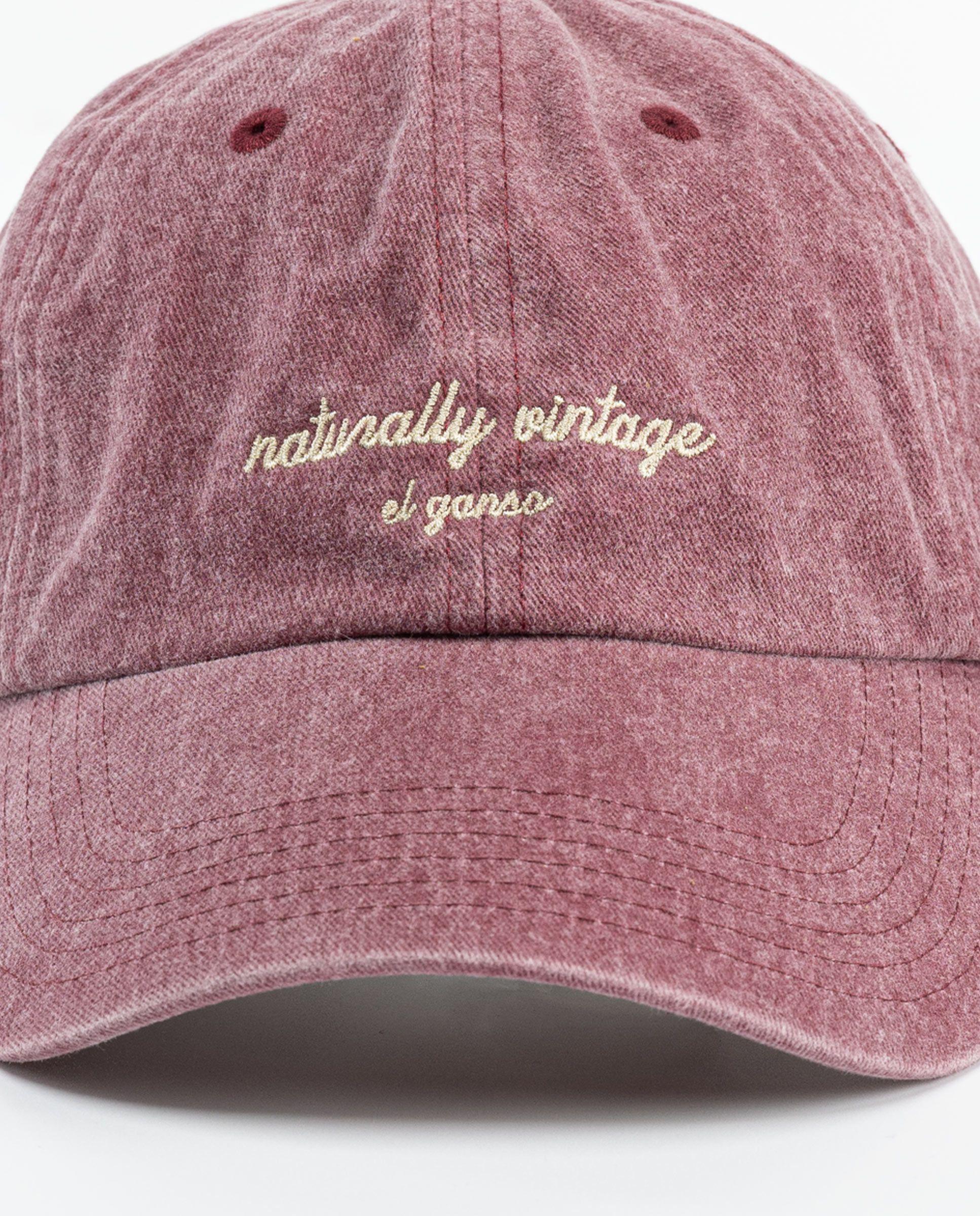 Gorra Twill Bordada Burdeos  OI 25-2