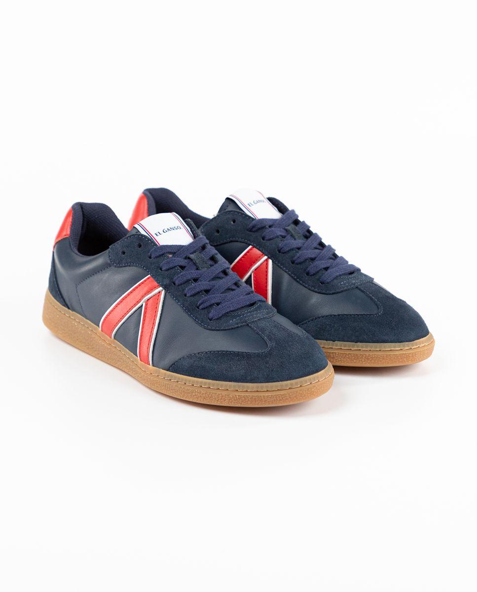 Zapatilla Setentera Piel Marino UNISEX PV 25-1