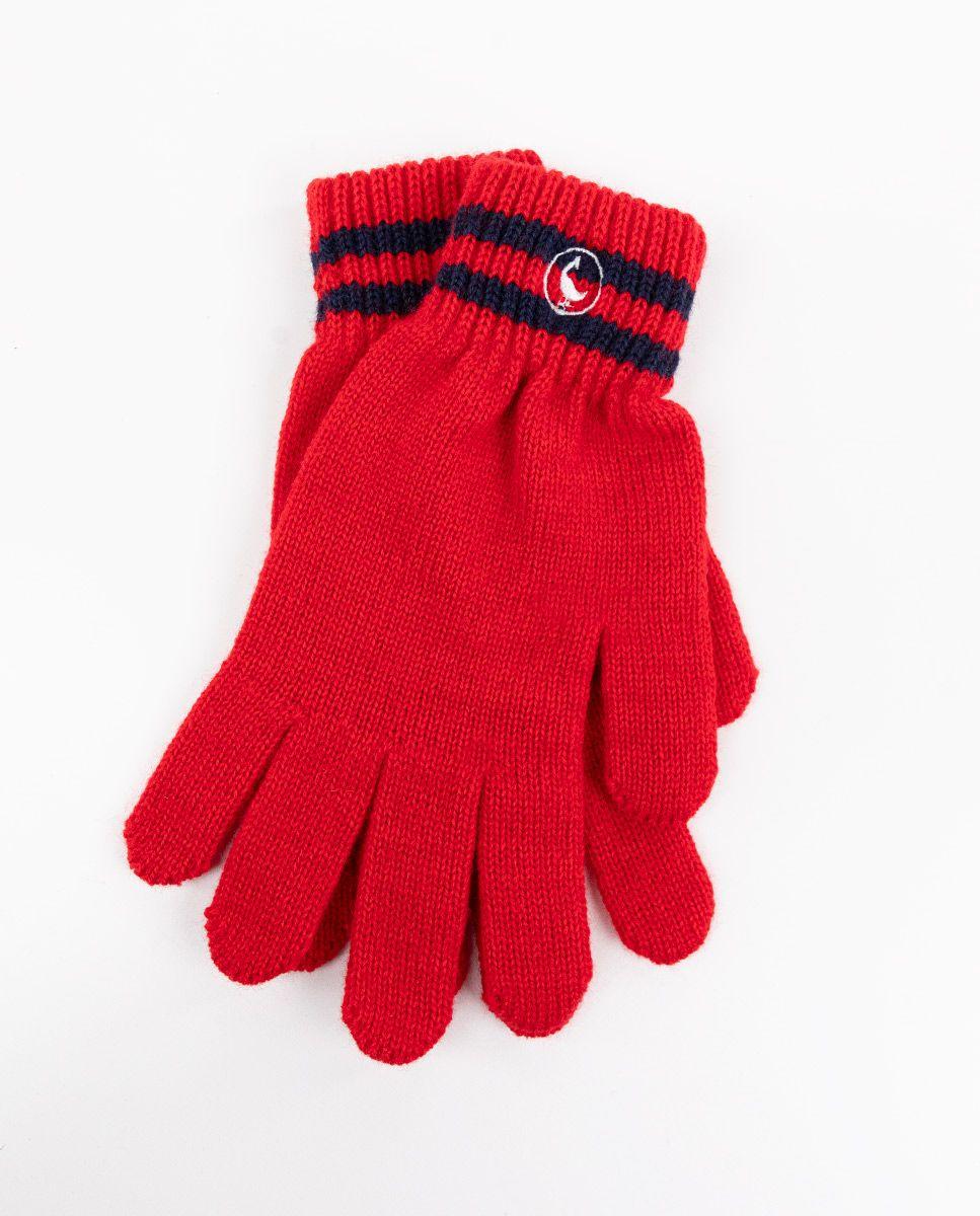 Guantes Lana Rojo-0