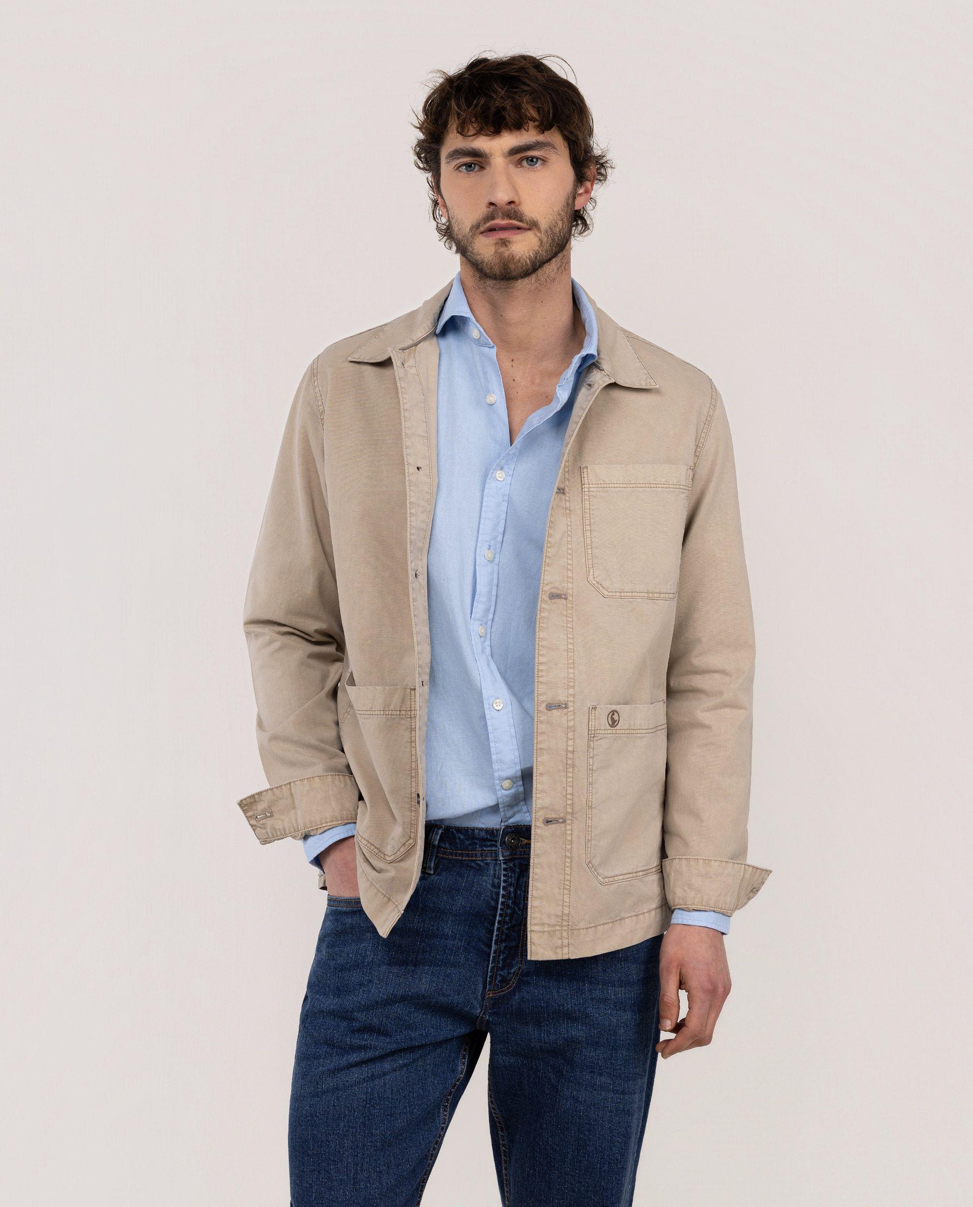 Sobrecamisa Beige HOMBRE PV 26-1