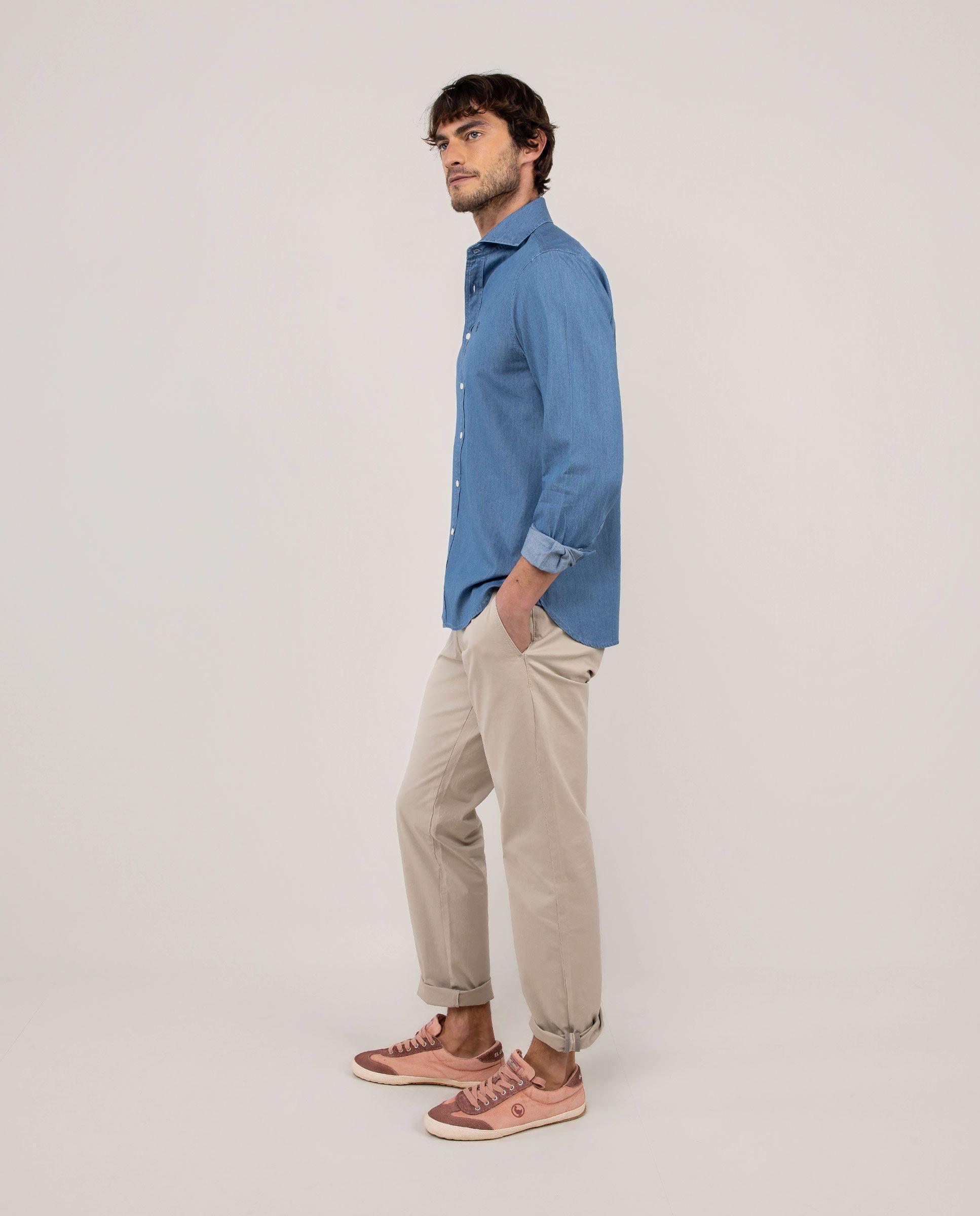 Camisa Denim Marino HOMBRE PV 26-2