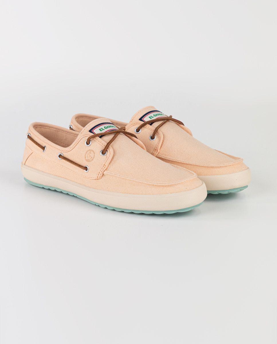 Naútico Sneaker Canvas Naranja HOMBRE PV 25-2