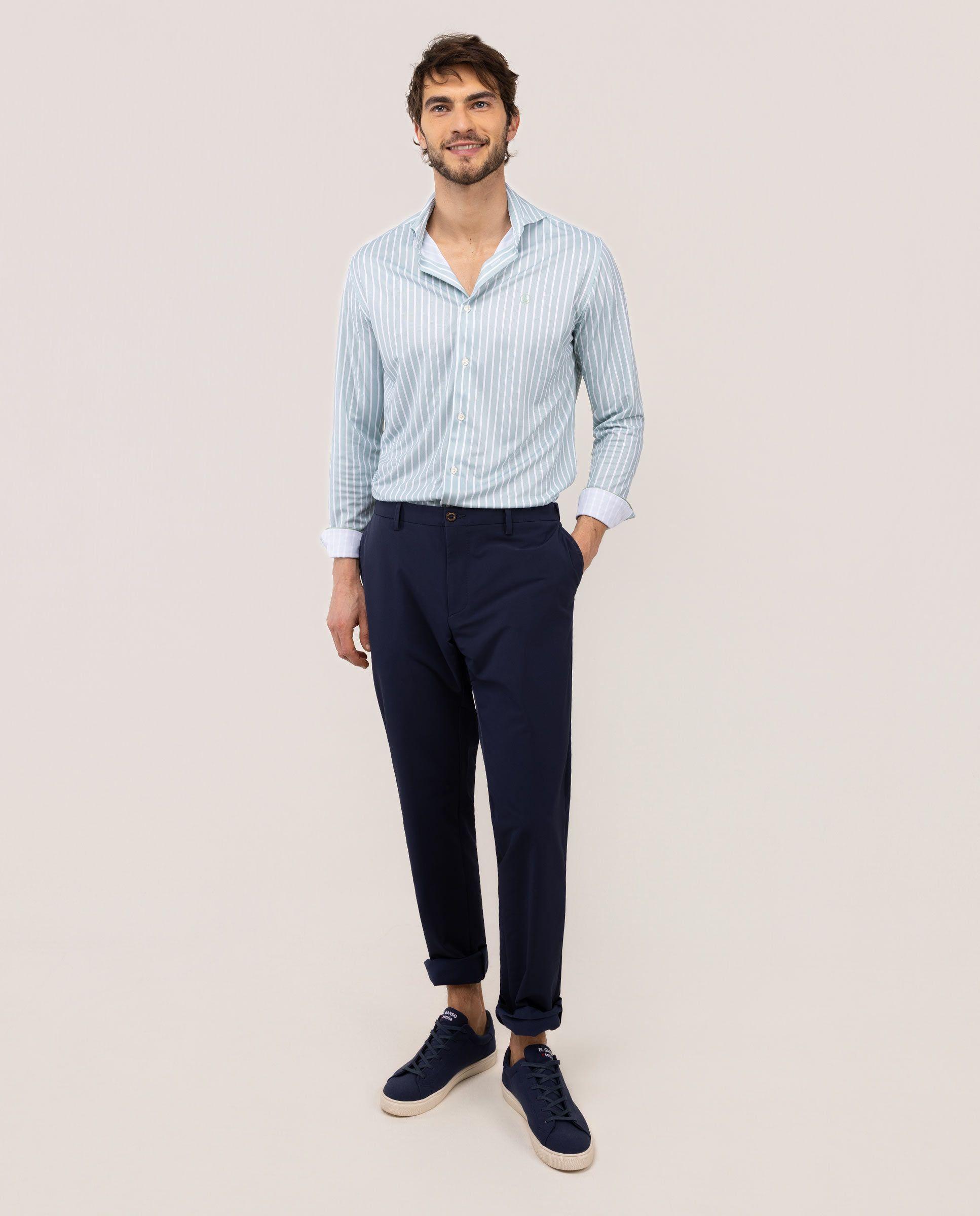 Camisa Sepiia Raya Butcher Verde HOMBRE PV 26-1