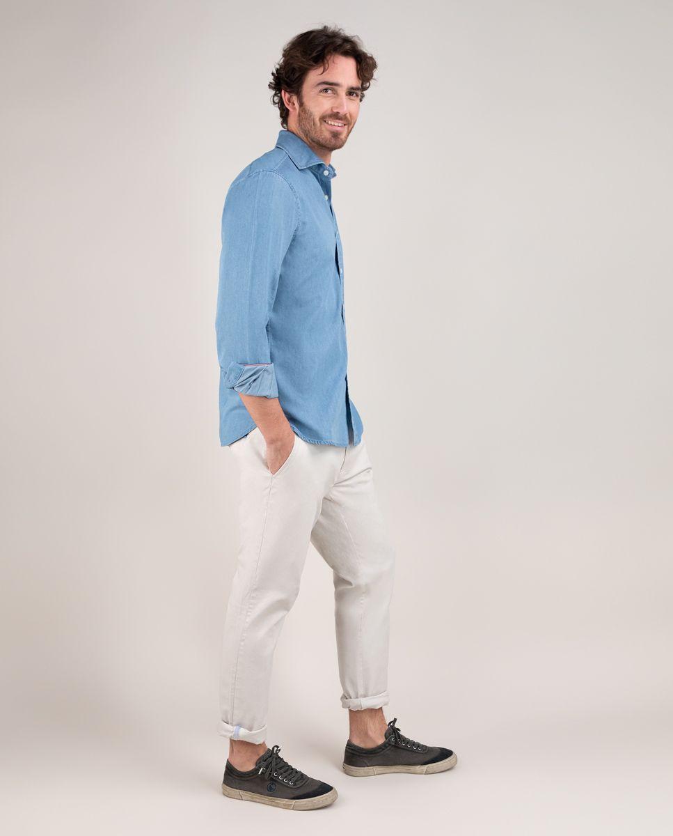 Camisa Denim Índigo HOMBRE PV 25-2