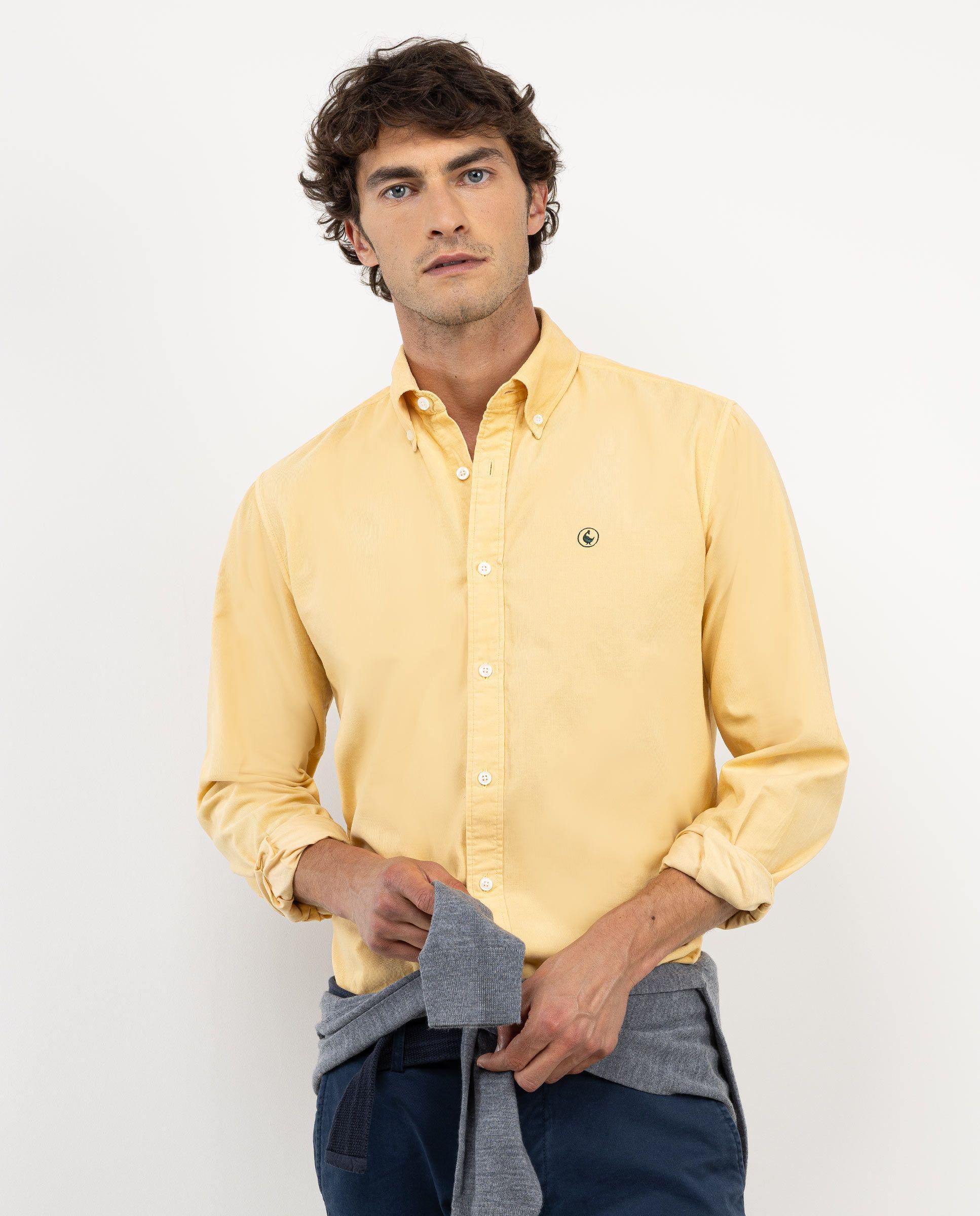 Camisa Pana Amarillo HOMBRE OI 25-0