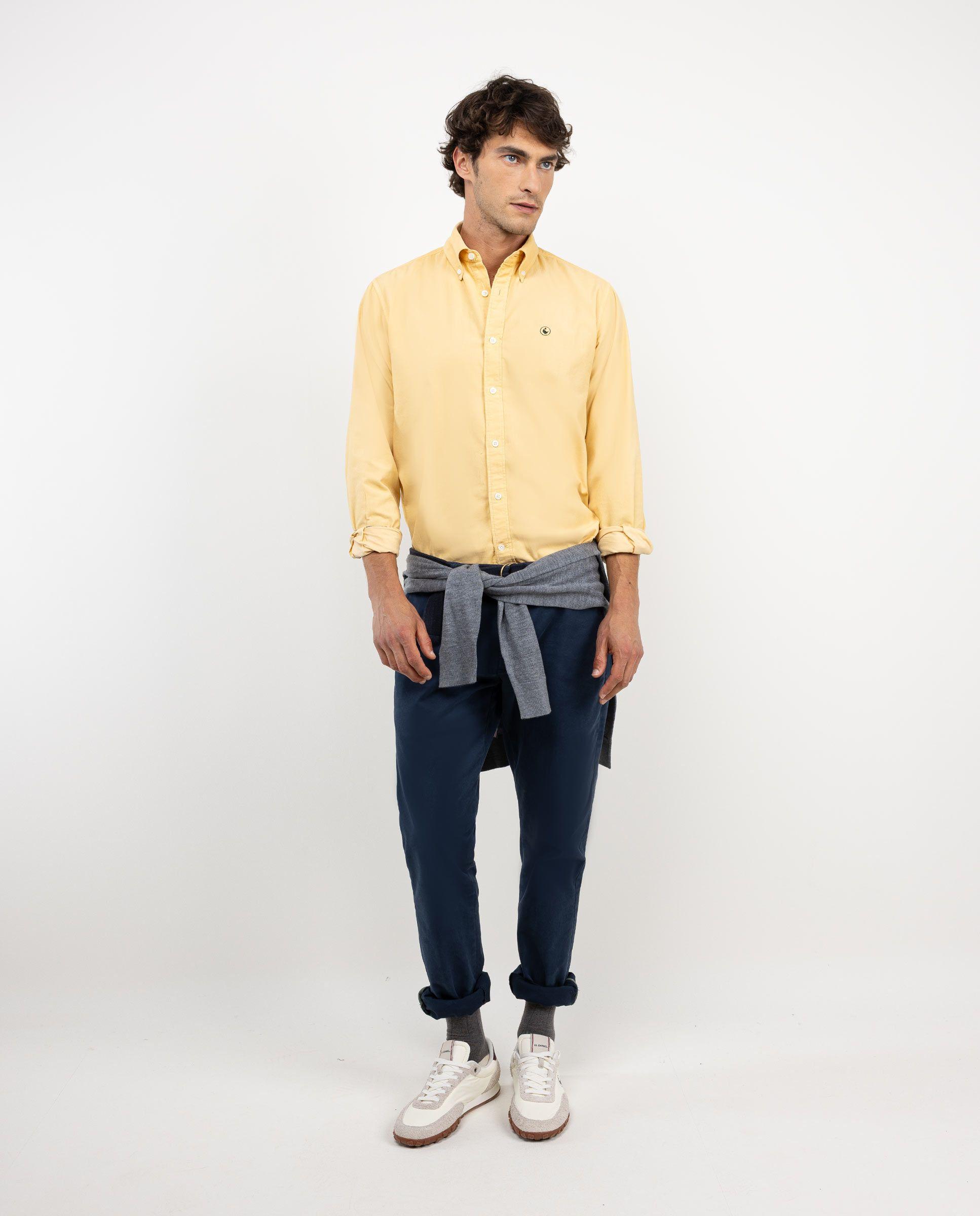 Camisa Pana Amarillo HOMBRE OI 25-1