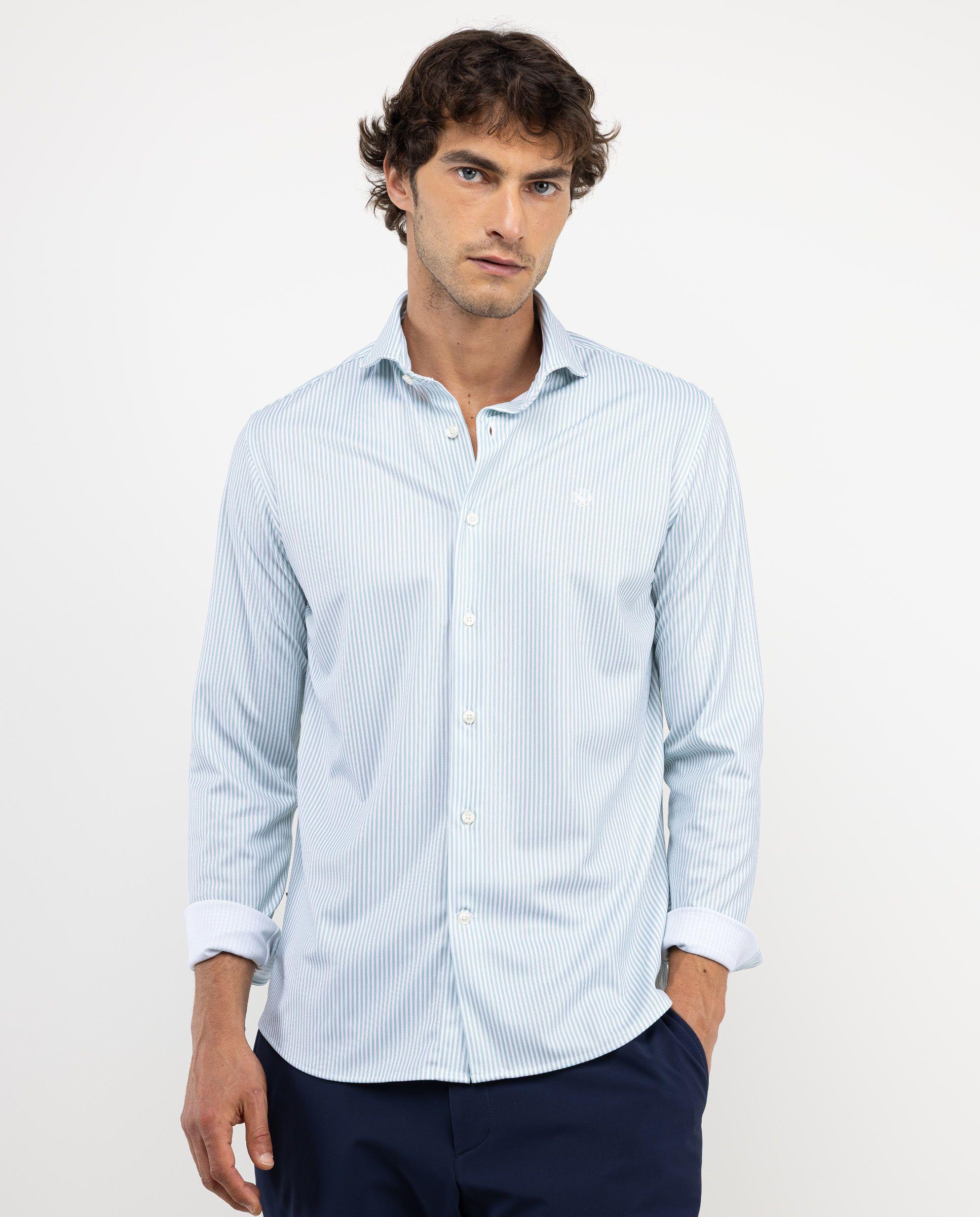 Camisa Sepiia Raya Yale Verde HOMBRE OI 25-1