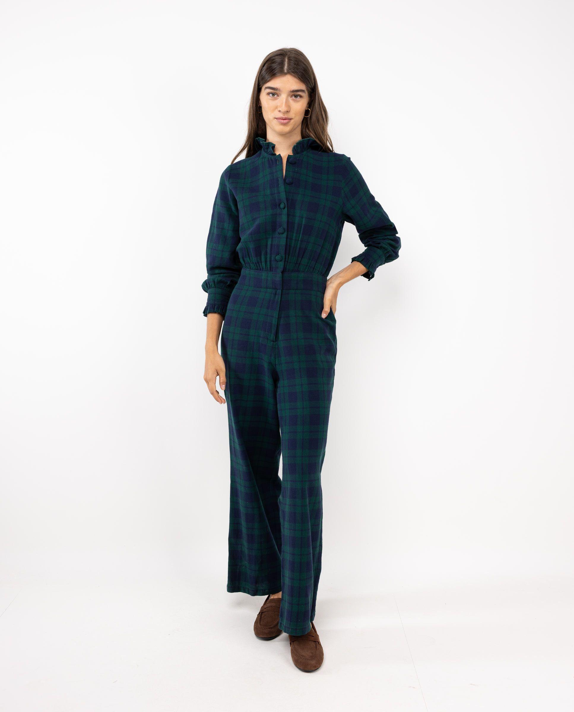 Mono Cuadro Tartán Azul MUJER OI 25-1