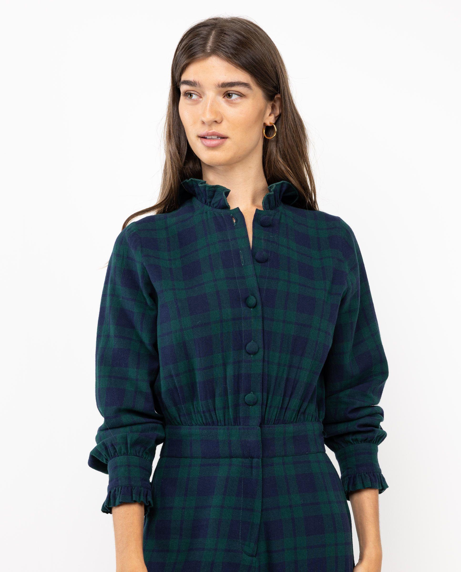 Mono Cuadro Tartán Azul MUJER OI 25-2