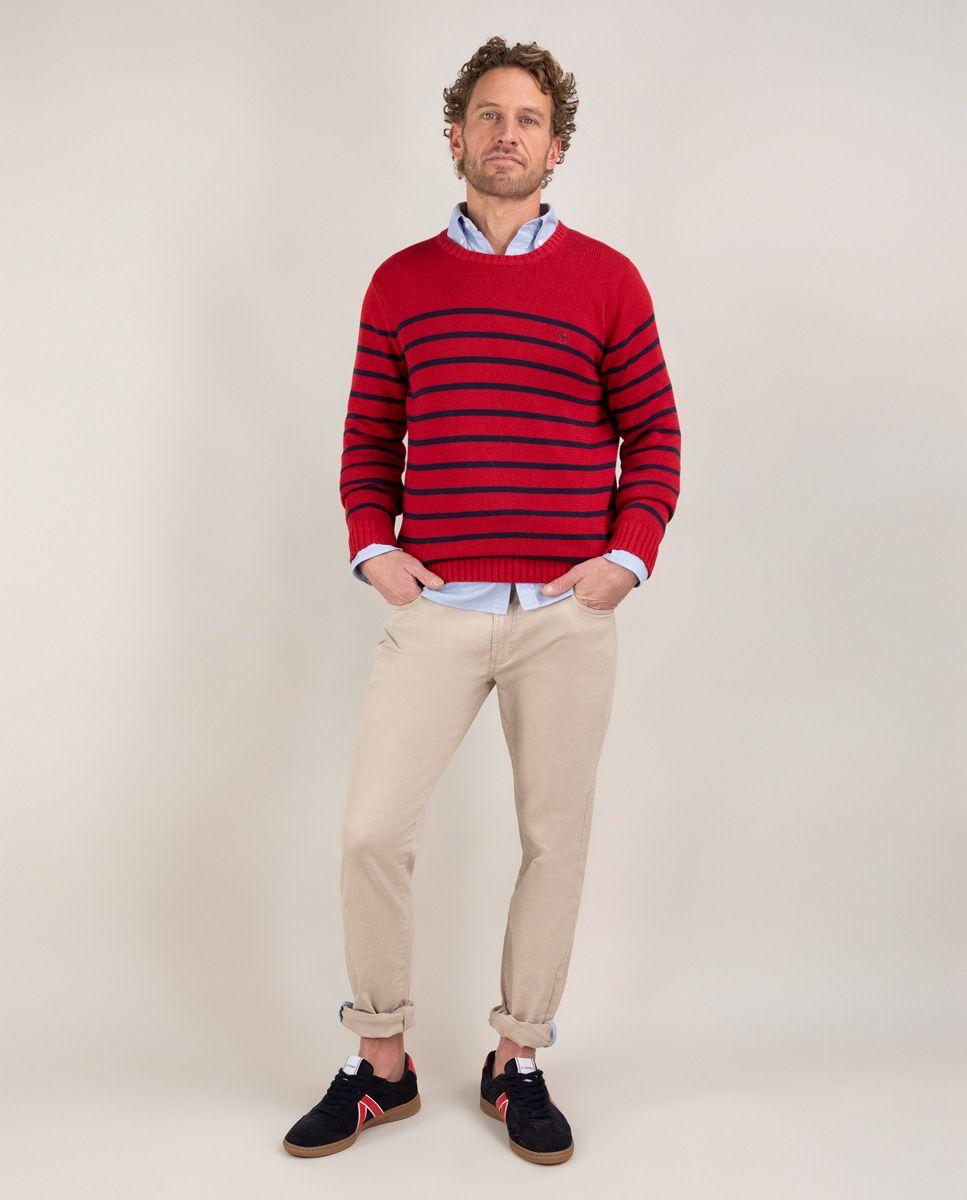 Pantalón 5 Bolsillos Beige HOMBRE PV 25-1