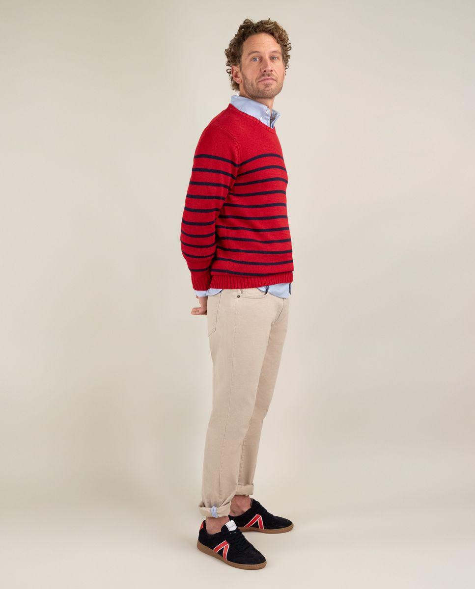 Pantalón 5 Bolsillos Beige HOMBRE PV 25-2