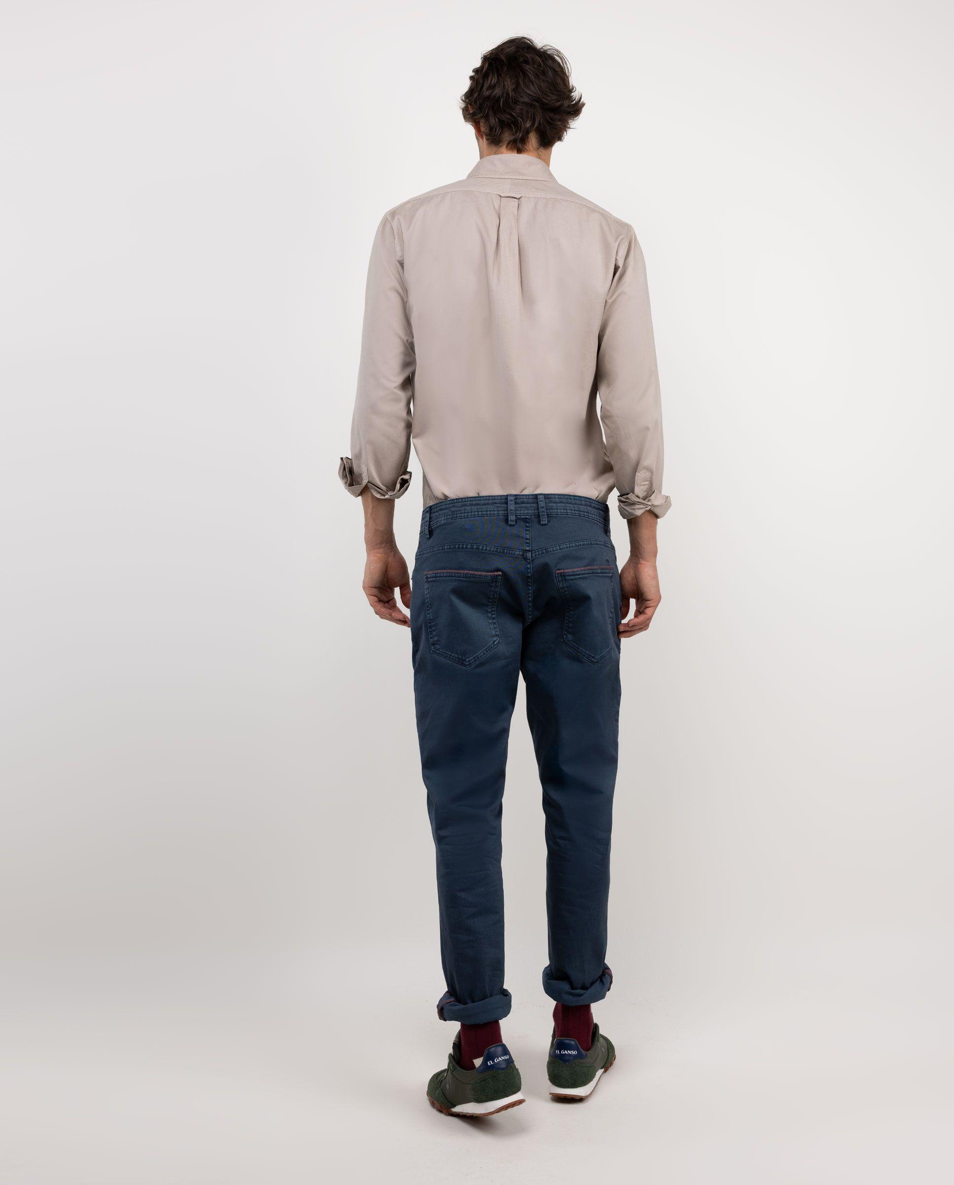 Pantalón 5 Bolsillos Marino Slim Fit HOMBRE OI 25-2