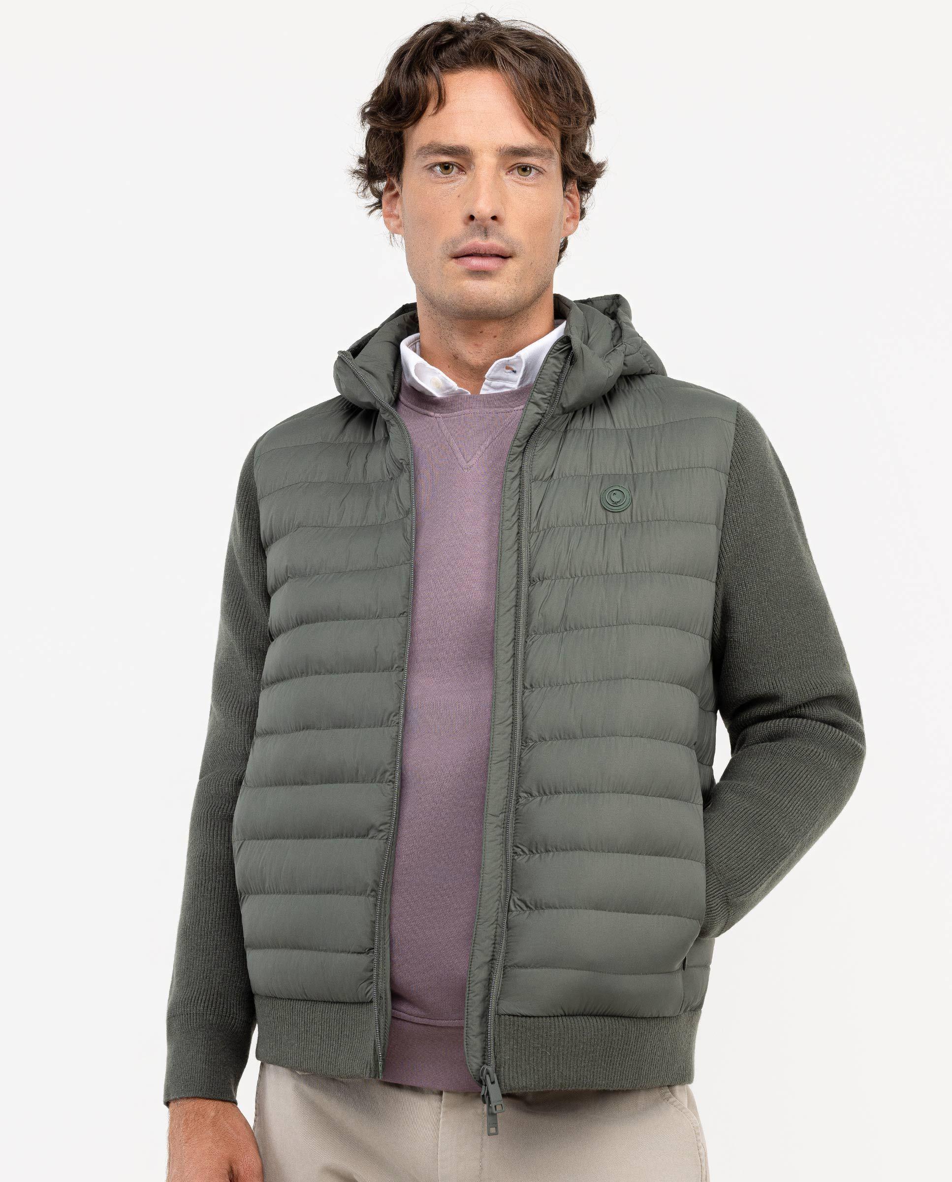 Chaqueta Híbrida Verde HOMBRE OI 25-0