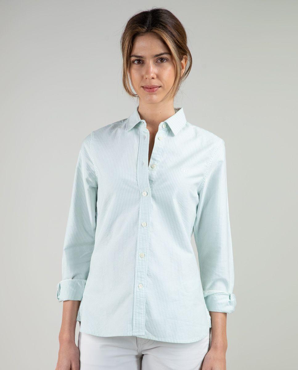 Camisa Oxford Yale Verde MUJER PV 25-0