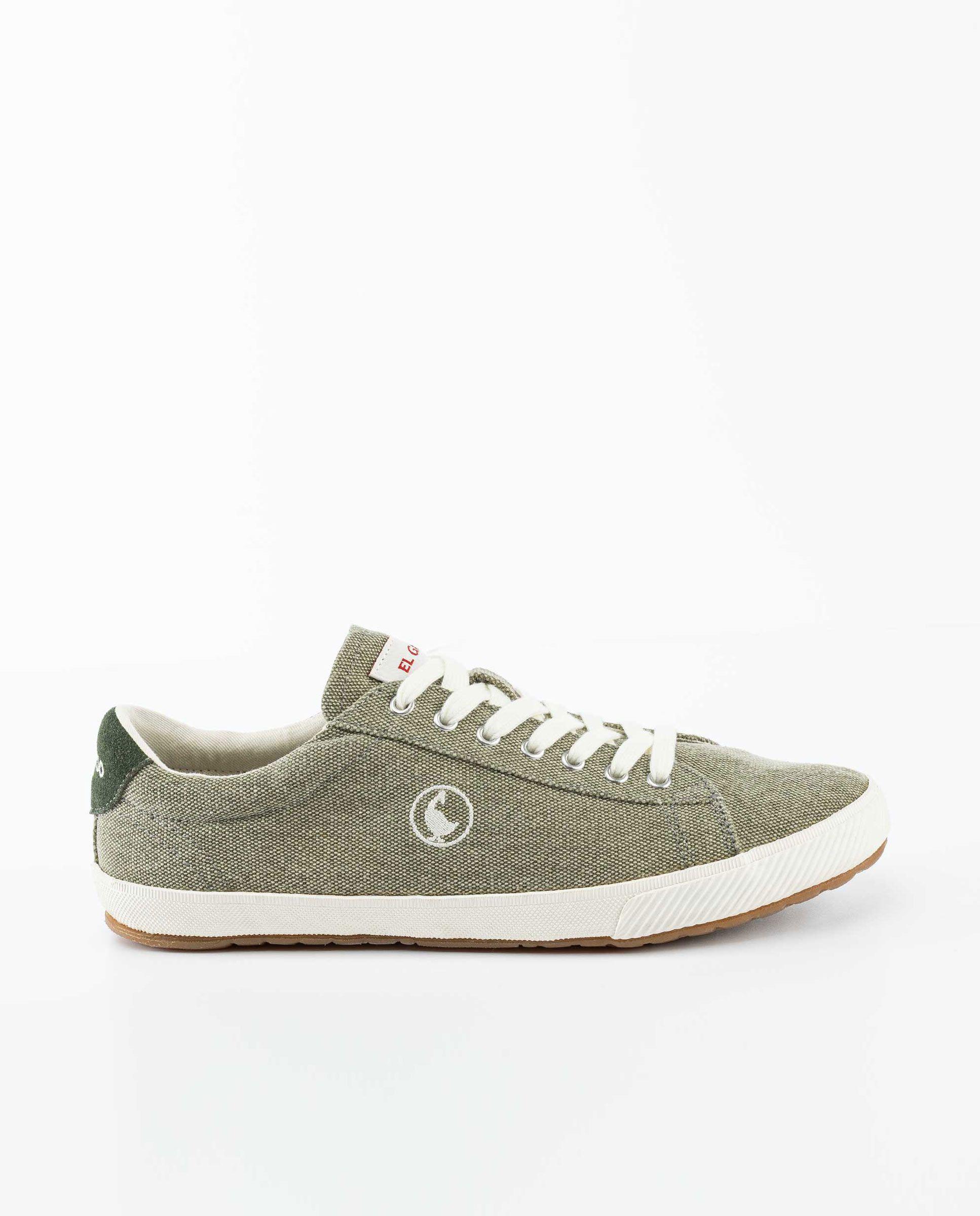 Low Top Washed Canvas Verde UNISEX OI 25-2
