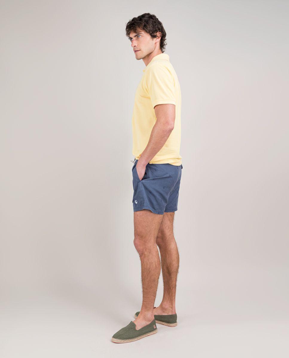 Bañador Estampado Logo Marino HOMBRE PV 25-2