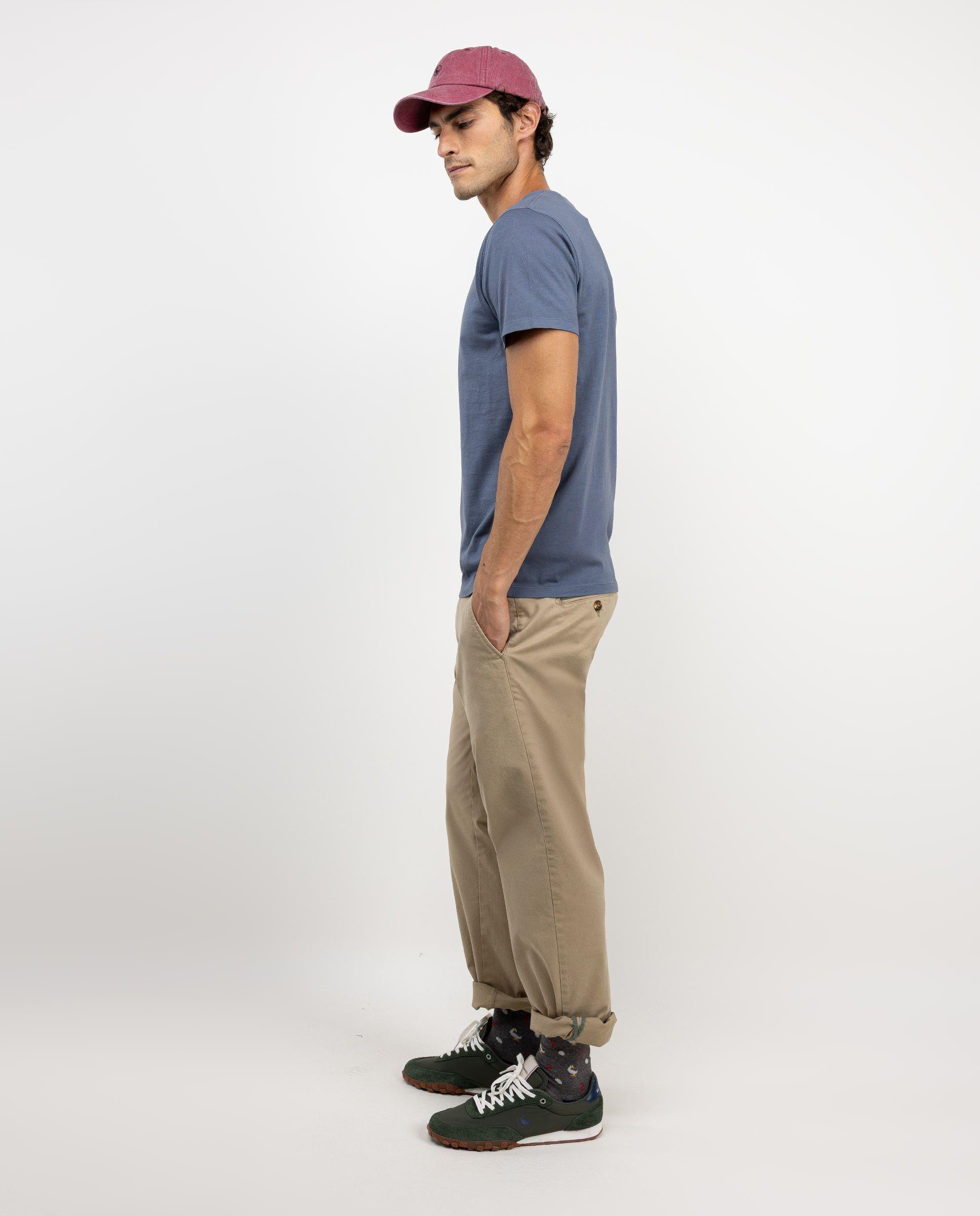 Camiseta Básica Petróleo HOMBRE OI 25-2