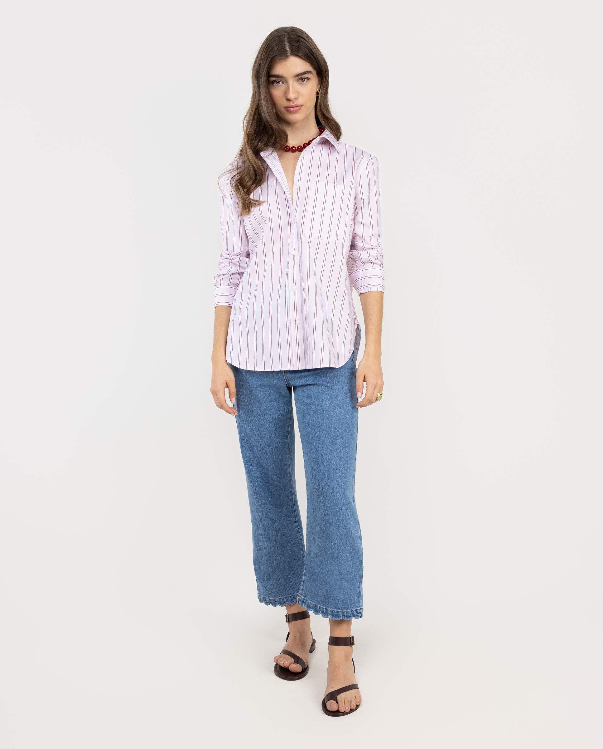 Camisa Jane Raya Blanca MUJER PV 26-0