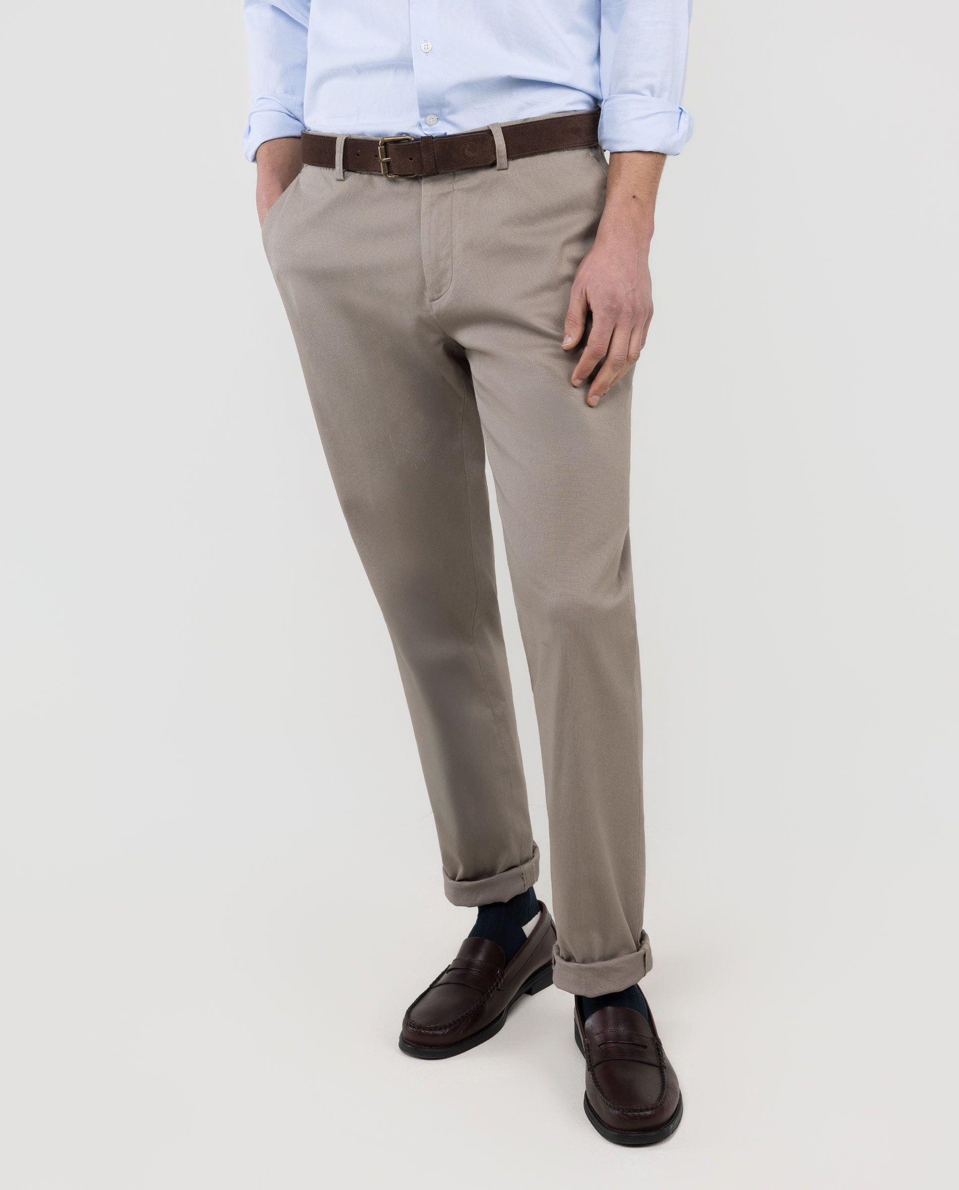 Pantalón Estructura Lavada Topo HOMBRE PV 26-2
