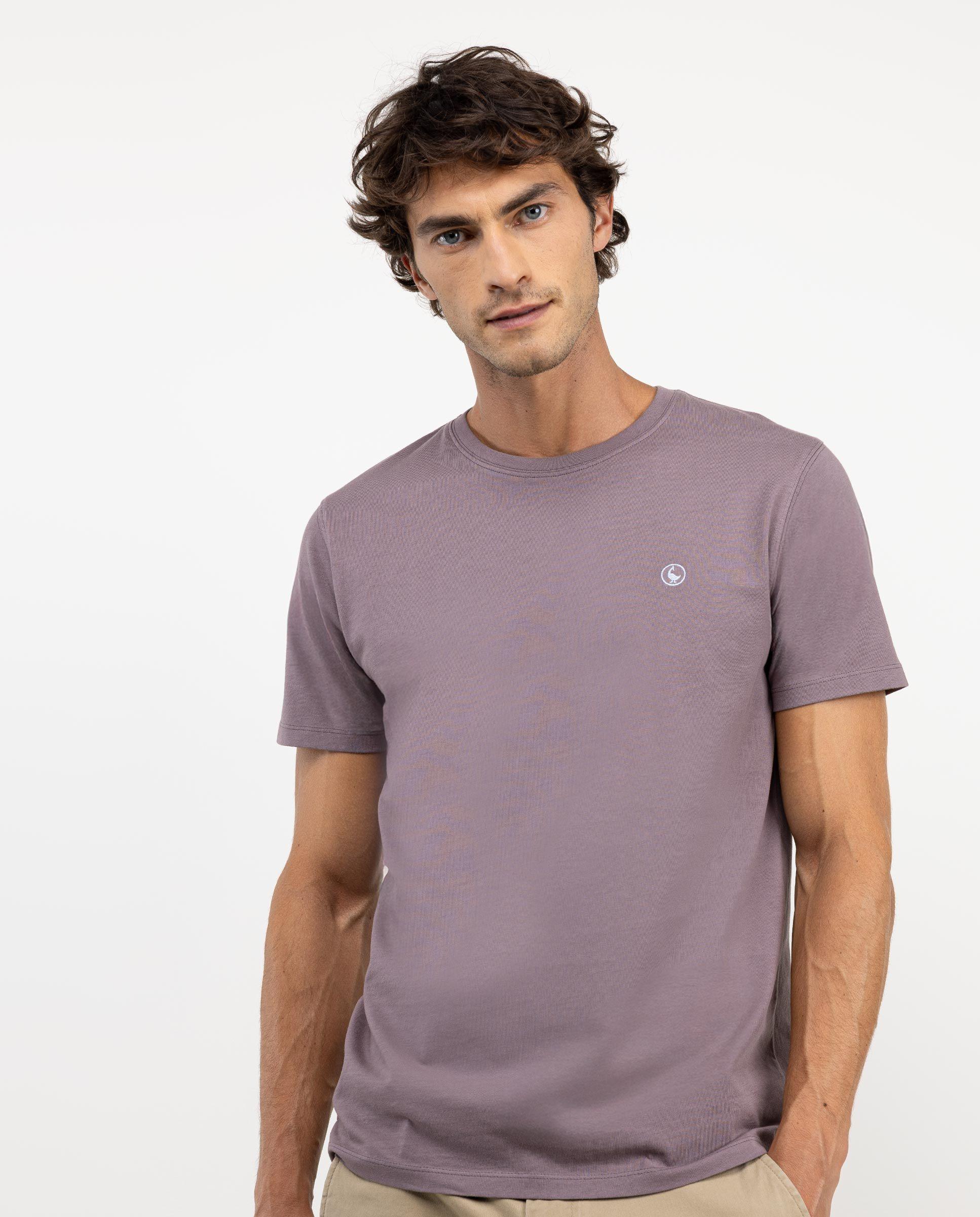 Camiseta Básica Berenjena HOMBRE OI 25-0