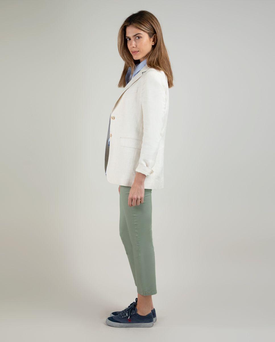 Americana Lino Crudo MUJER PV 25-2