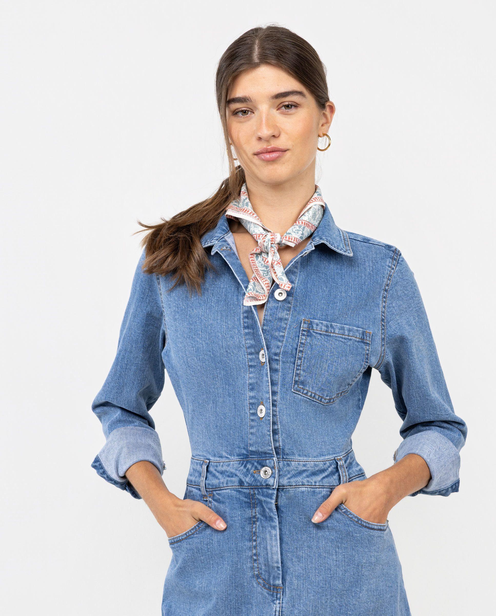 Vestido Denim Largo MUJER OI 25-1