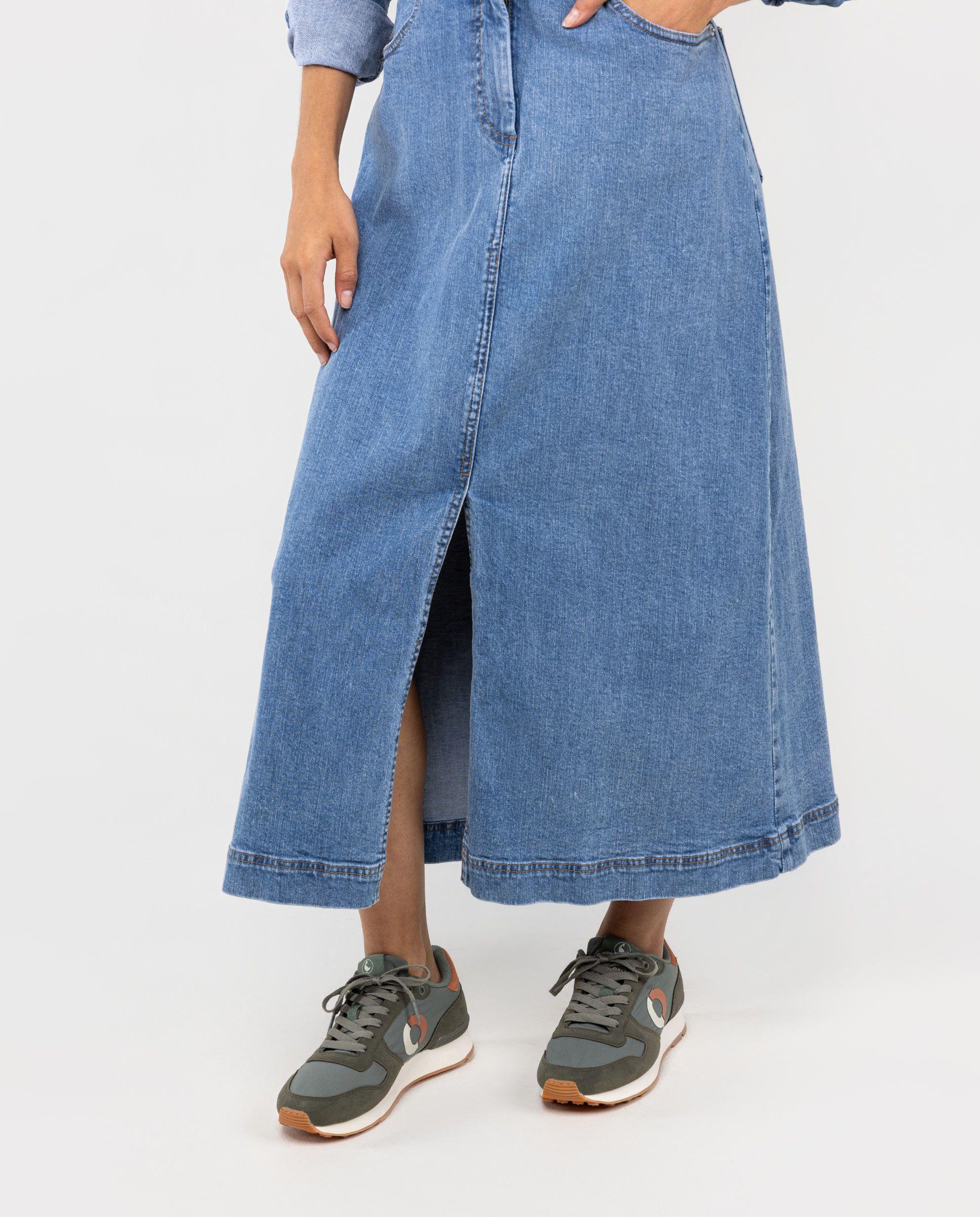 Vestido Denim Largo MUJER OI 25-2