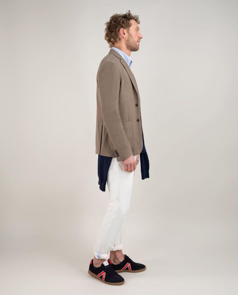 Americana Piqué Garment Dyed Camel PV 25-2