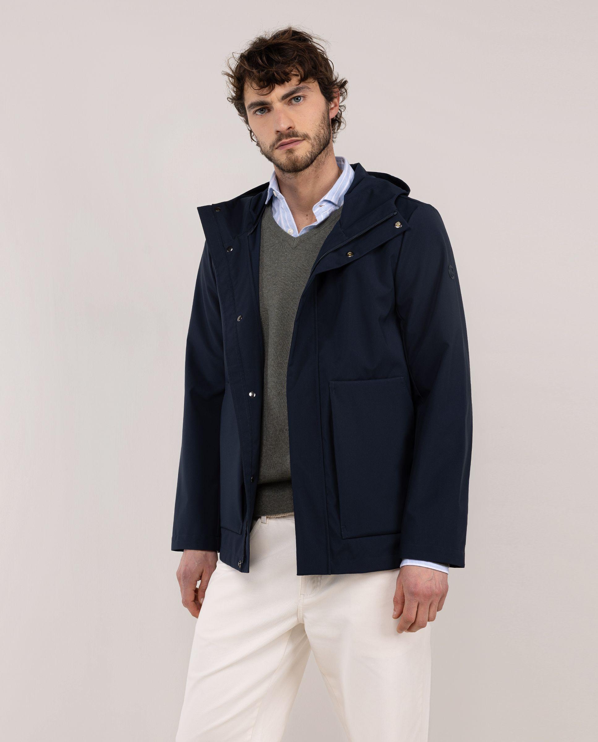 Parka Ligera Marino HOMBRE PV 26-2