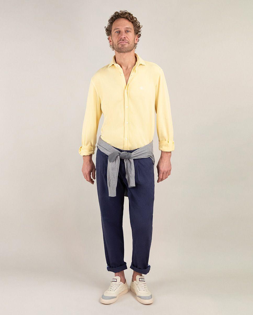 Pantalón Chino Pinzas Marino HOMBRE PV 25-0