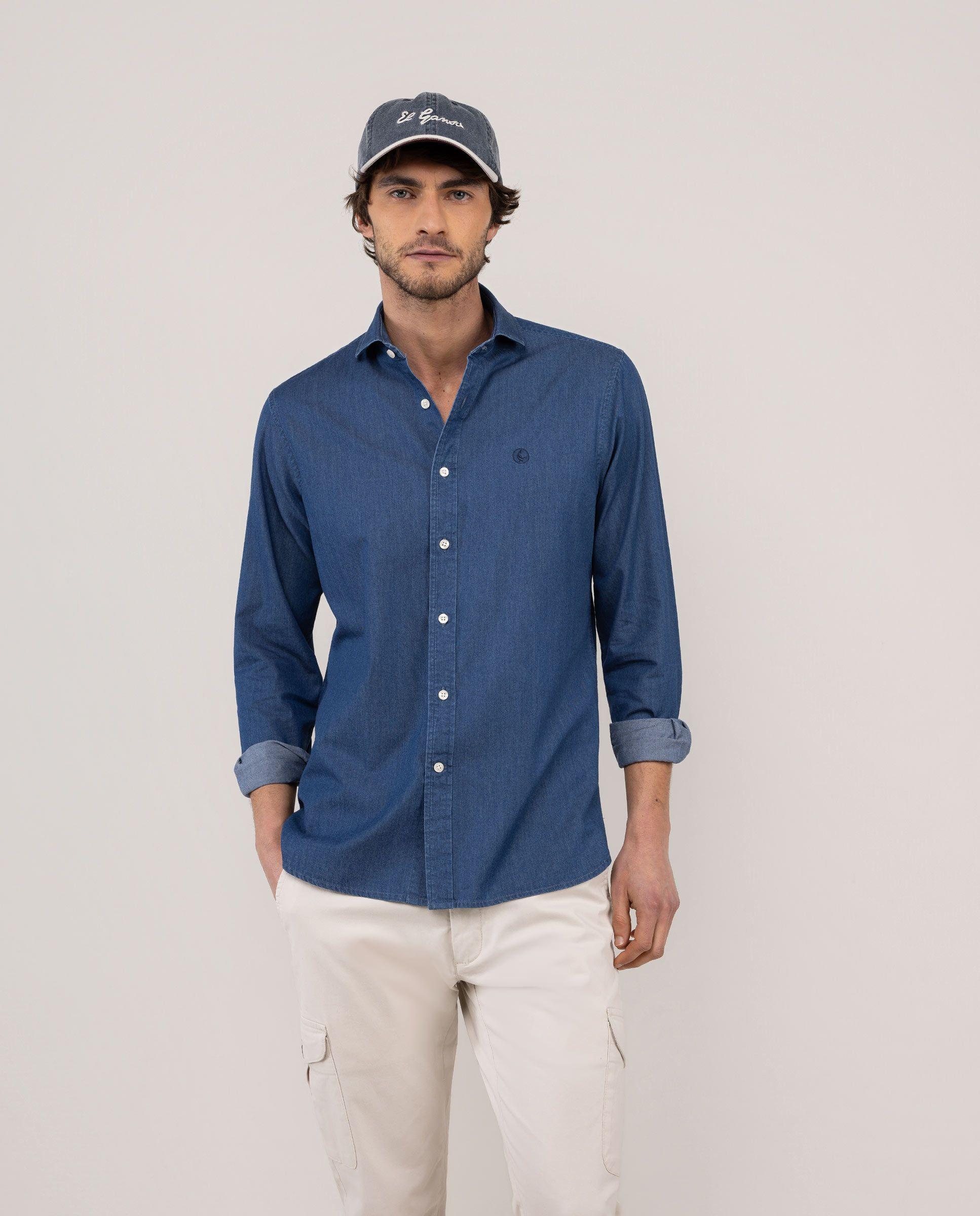Camisa Denim Doble Tintura HOMBRE PV 26-0