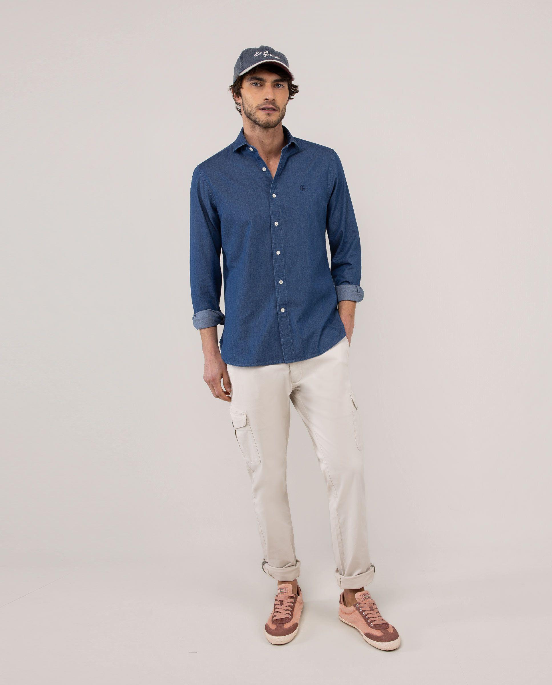 Camisa Denim Doble Tintura HOMBRE PV 26-1