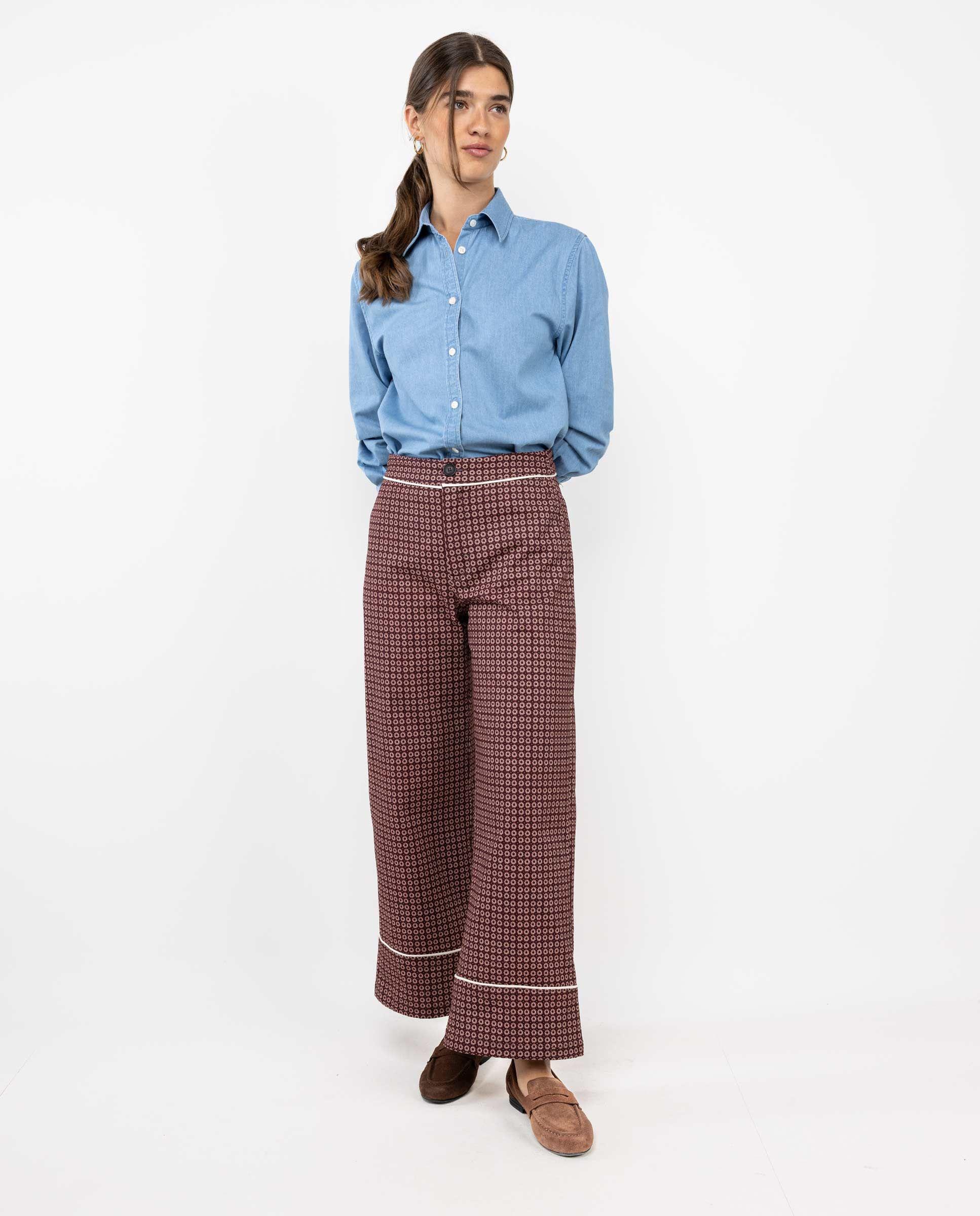 Pantalón Flores MUJER OI 25-2