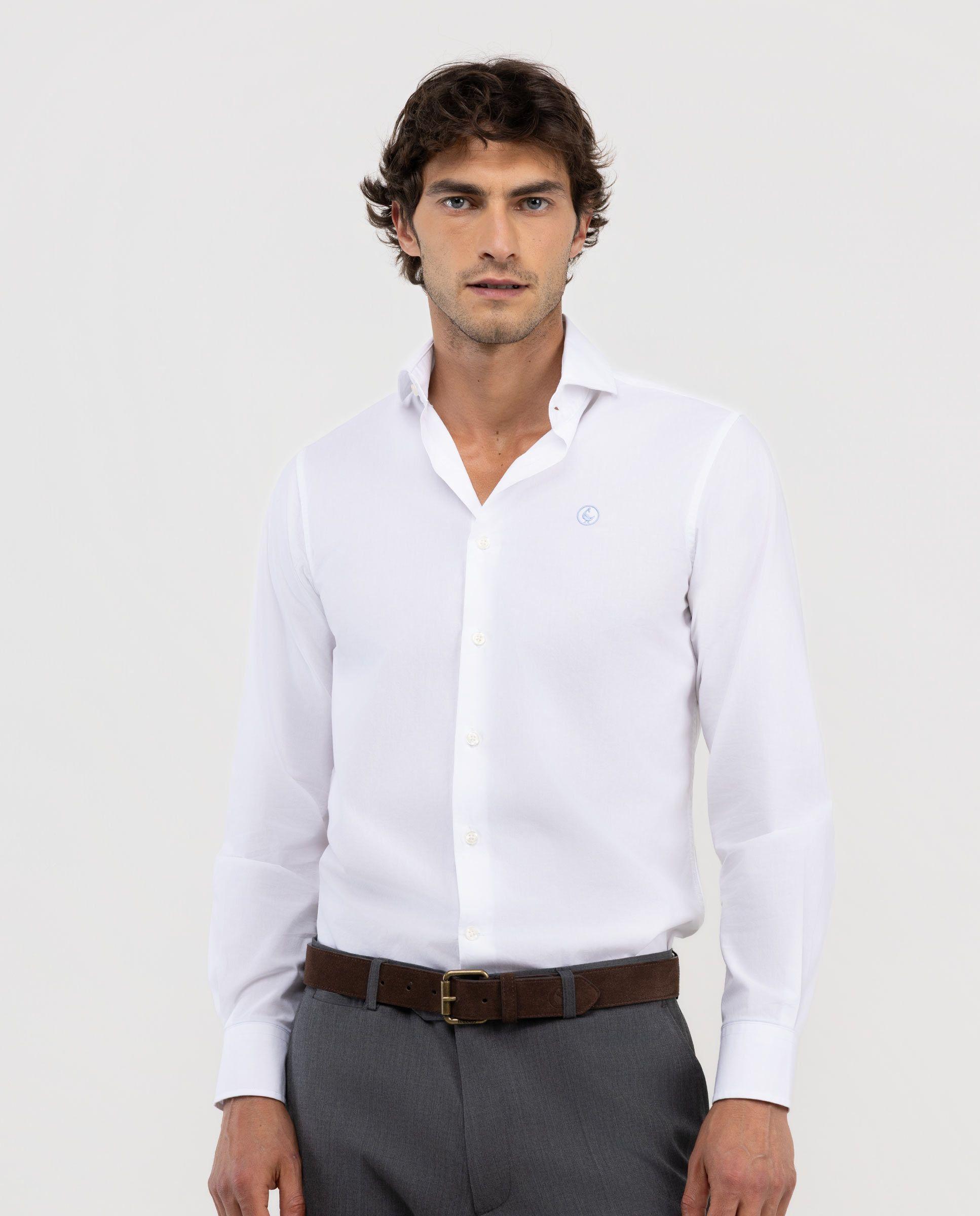 Camisa Back to Work Popelín Blanca HOMBRE OI 25-1