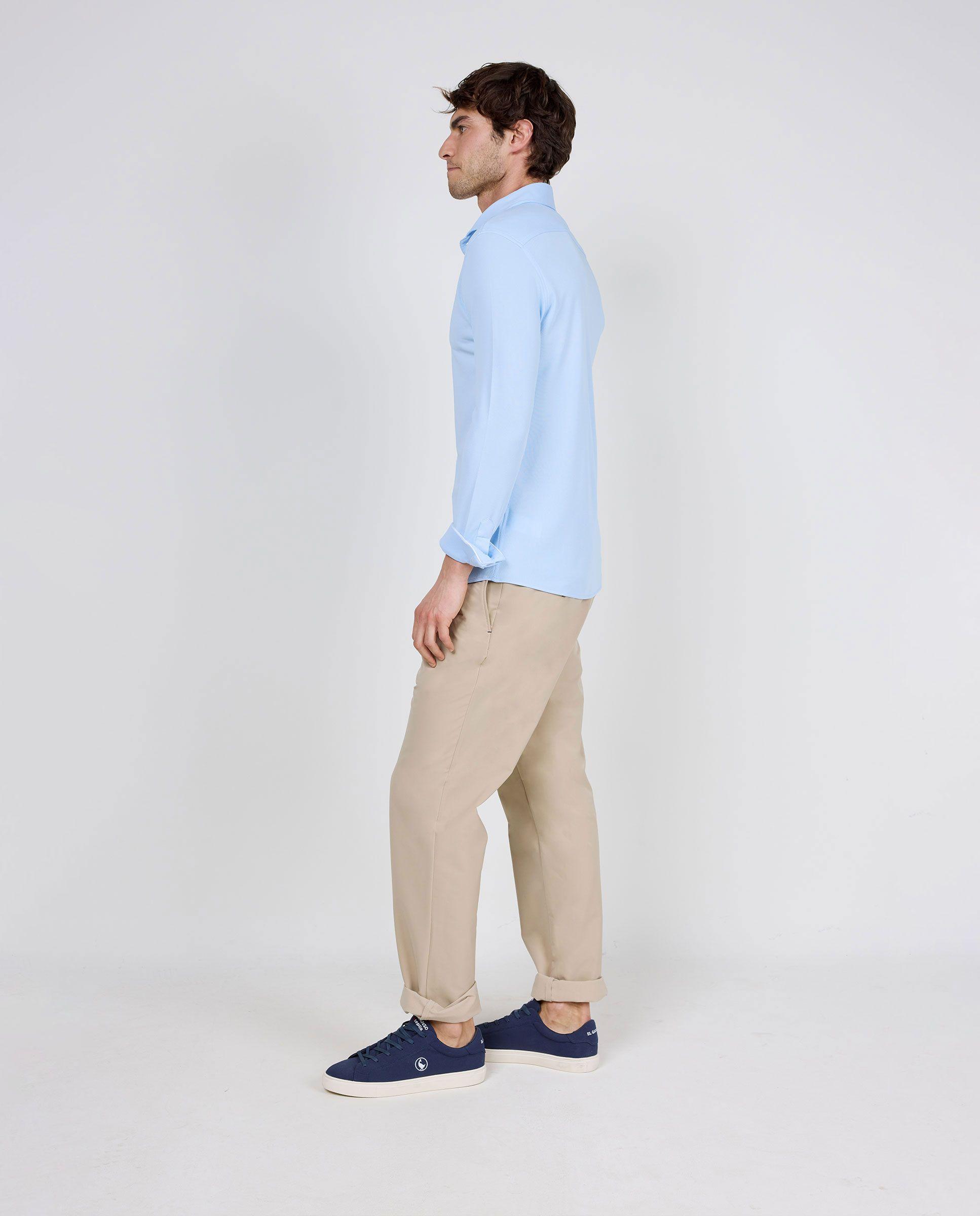 Camisa Sepiia Lisa Azul HOMBRE PV 26-1