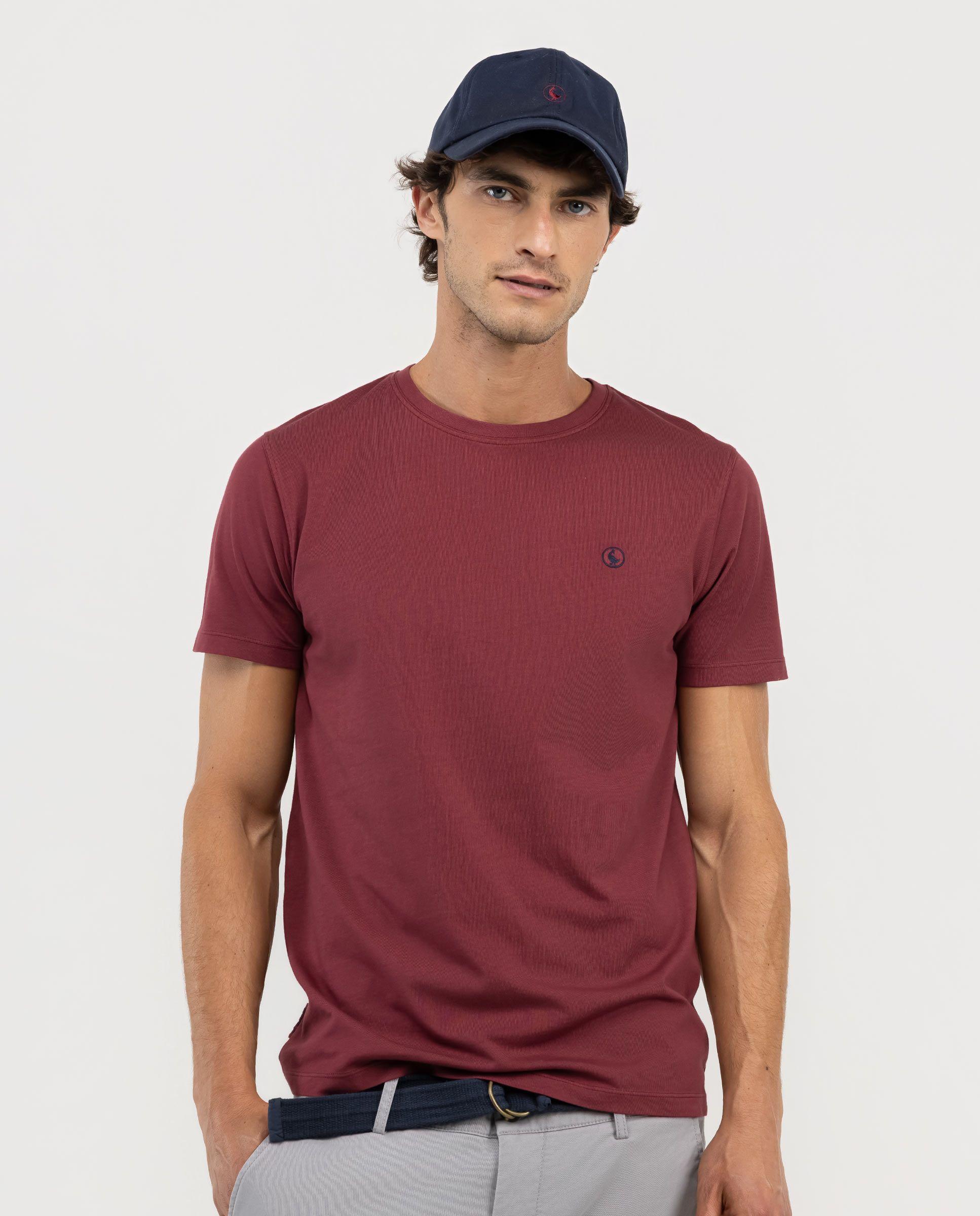 Camiseta Básica Burdeos HOMBRE OI 25-2
