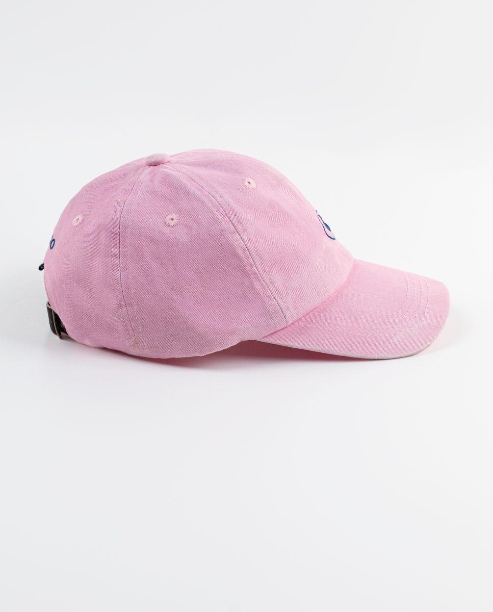Gorra Twill Lavada Rosa-1