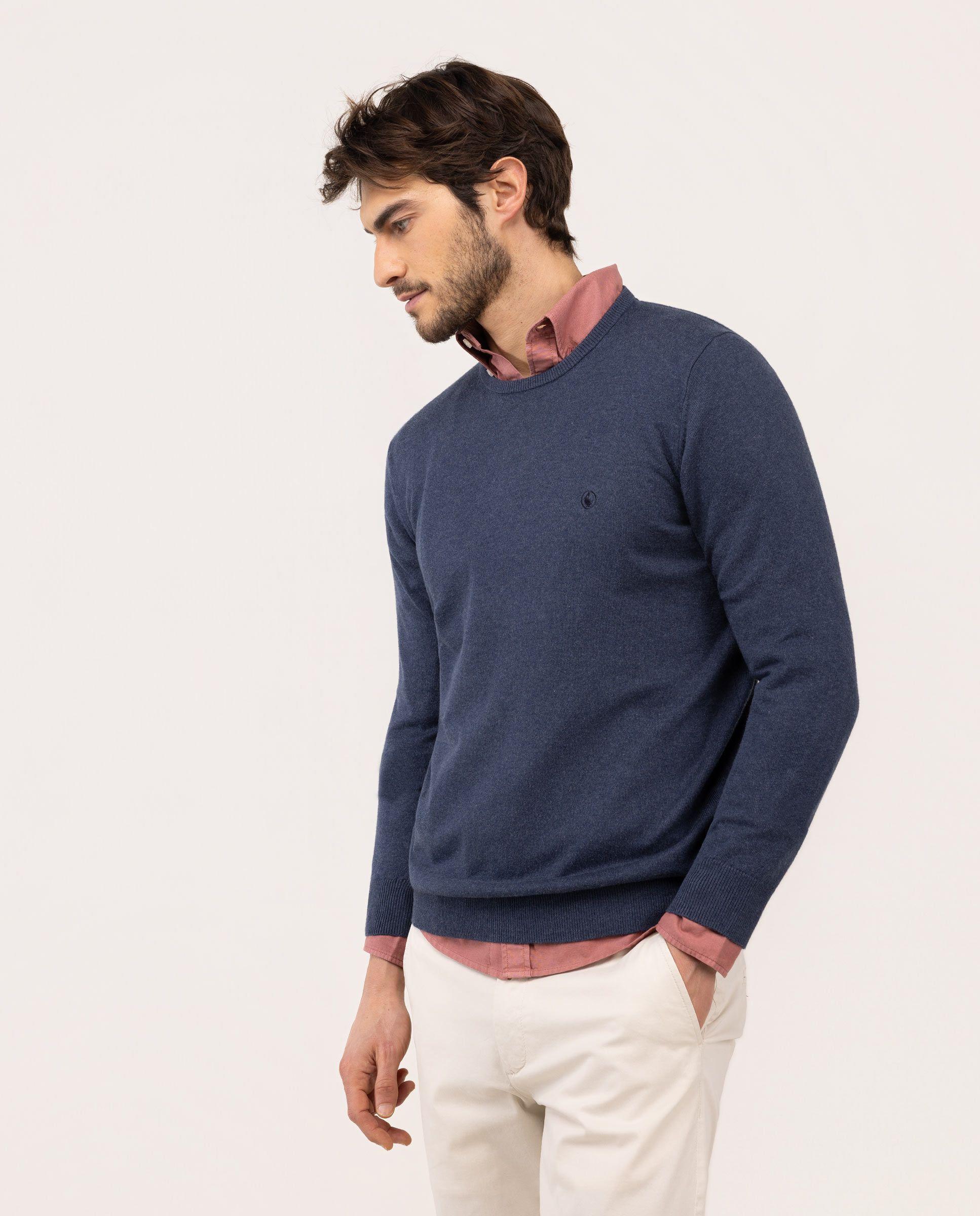 Jersey Cuello Caja Índigo HOMBRE PV 26-2