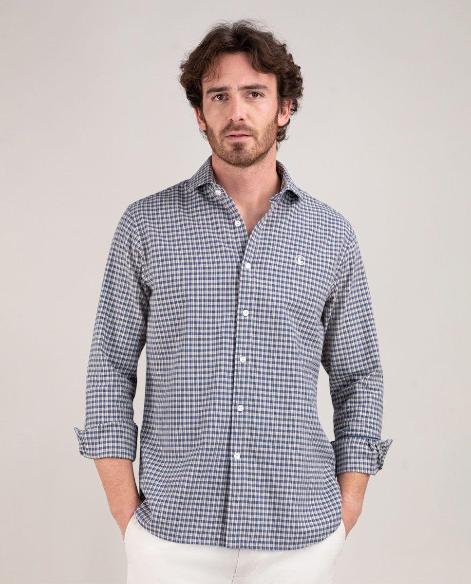 Camisa Denim Cuadro Denim HOMBRE PV 25-0