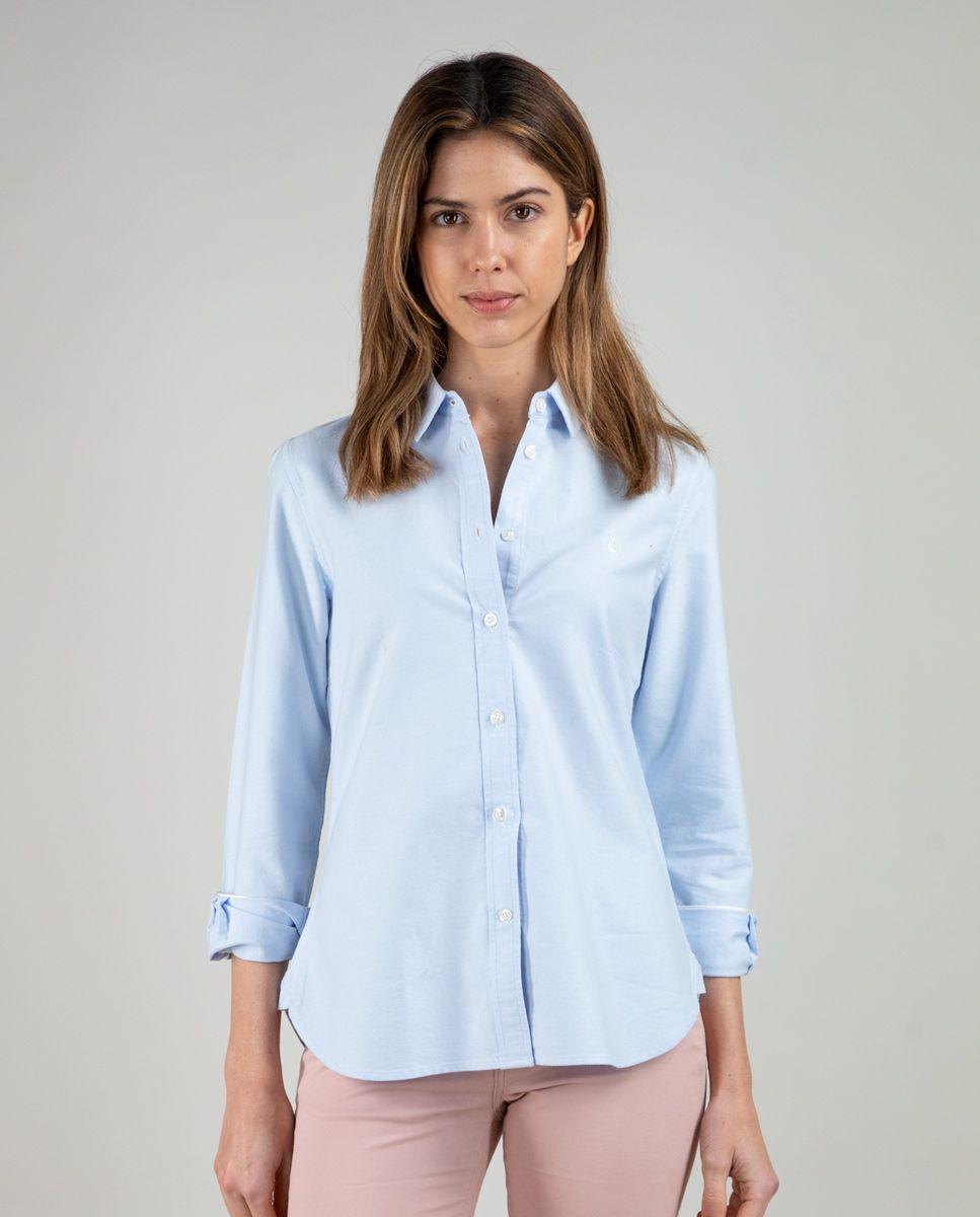 Camisa Oxford Celeste MUJER PV 25-0