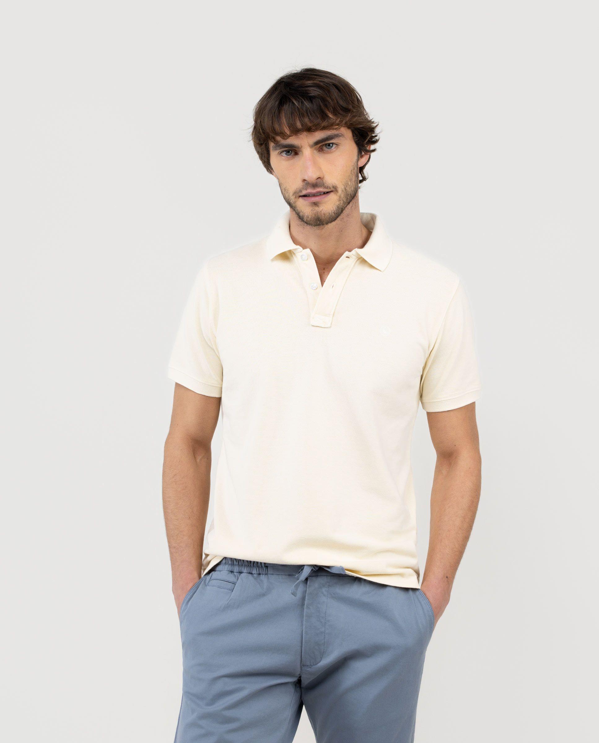 Polo Tinte Mineral Crudo HOMBRE PV 26-0