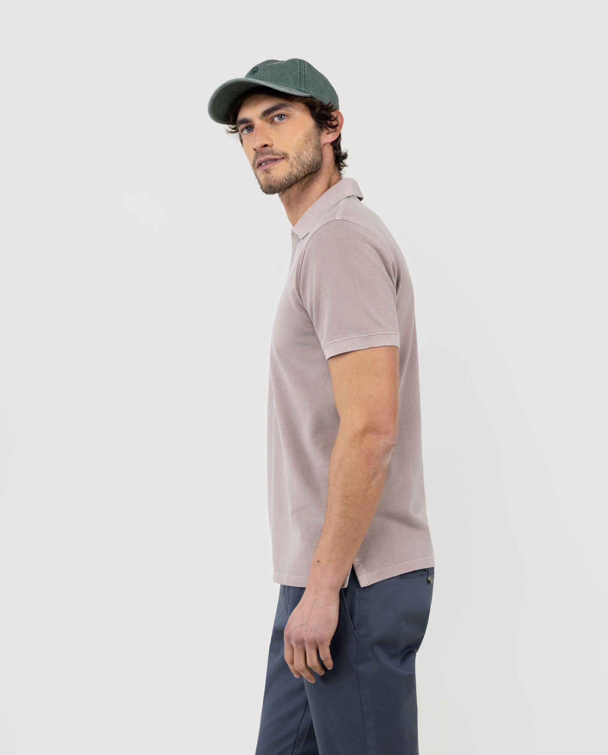 Polo Tinte Mineral Malva HOMBRE PV 26-2