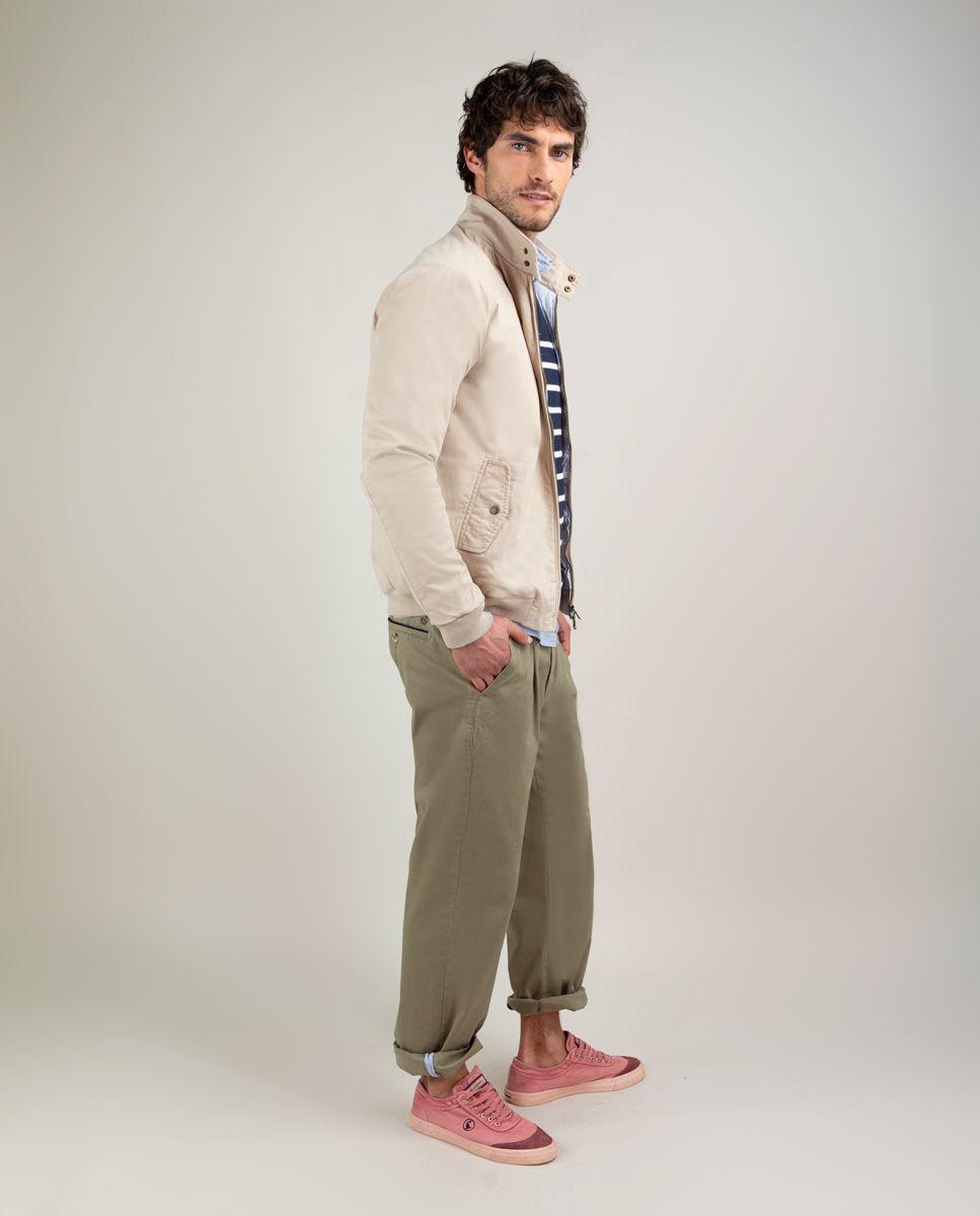 Cazadora Harrintong Beige HOMBRE PV 25-2